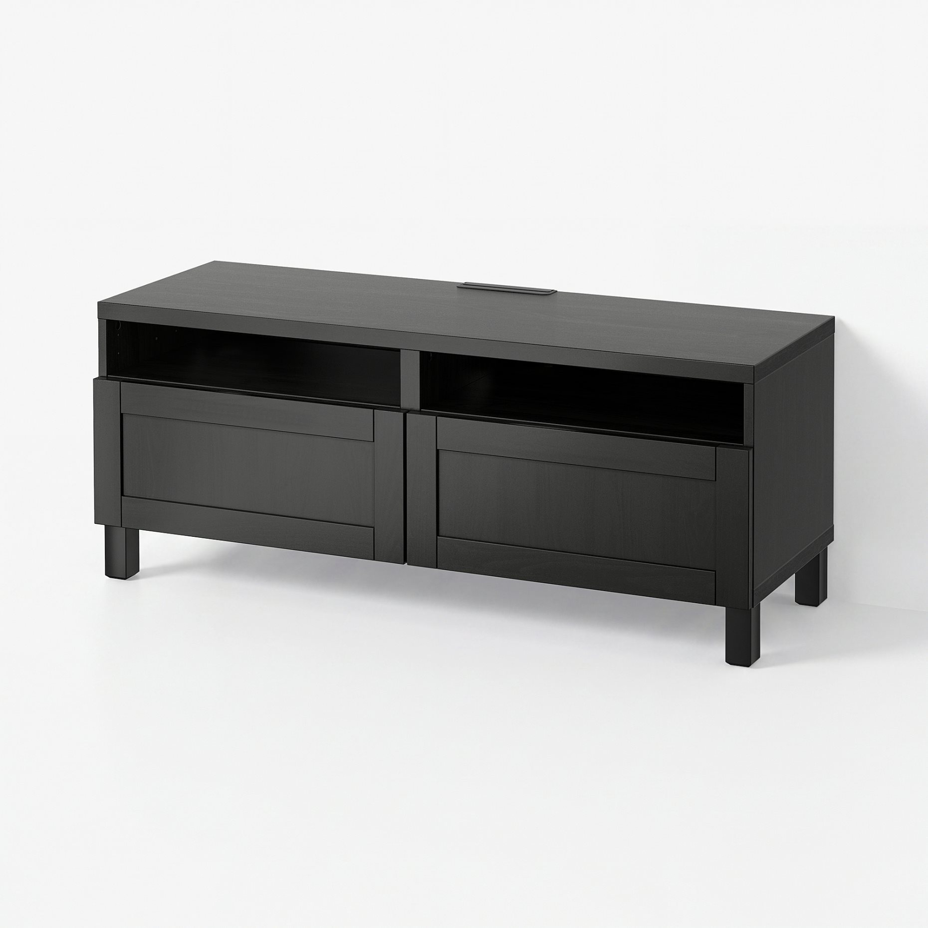 BESTÅ, TV bench with drawers soft closing, 120x42x48 cm, 191.882.81