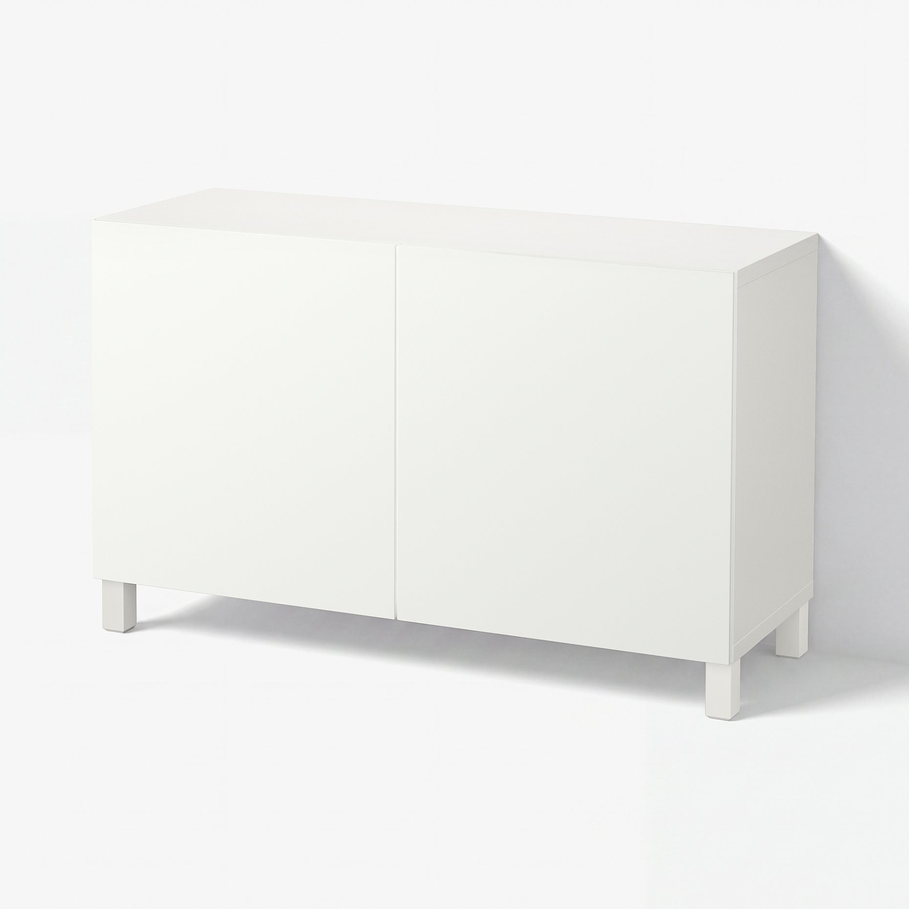 BESTÅ, storage combination with doors, 120x42x74 cm, 892.098.26