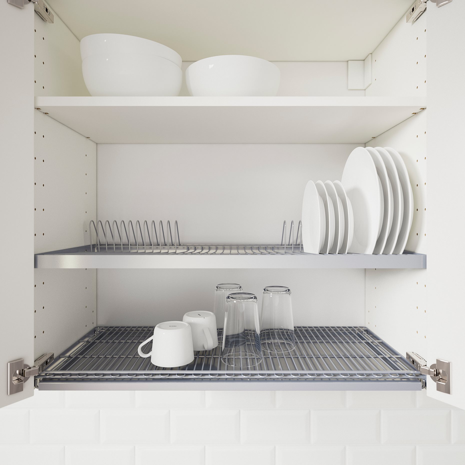 UTRUSTA, dish drainer for wall cabinet, 002.153.12