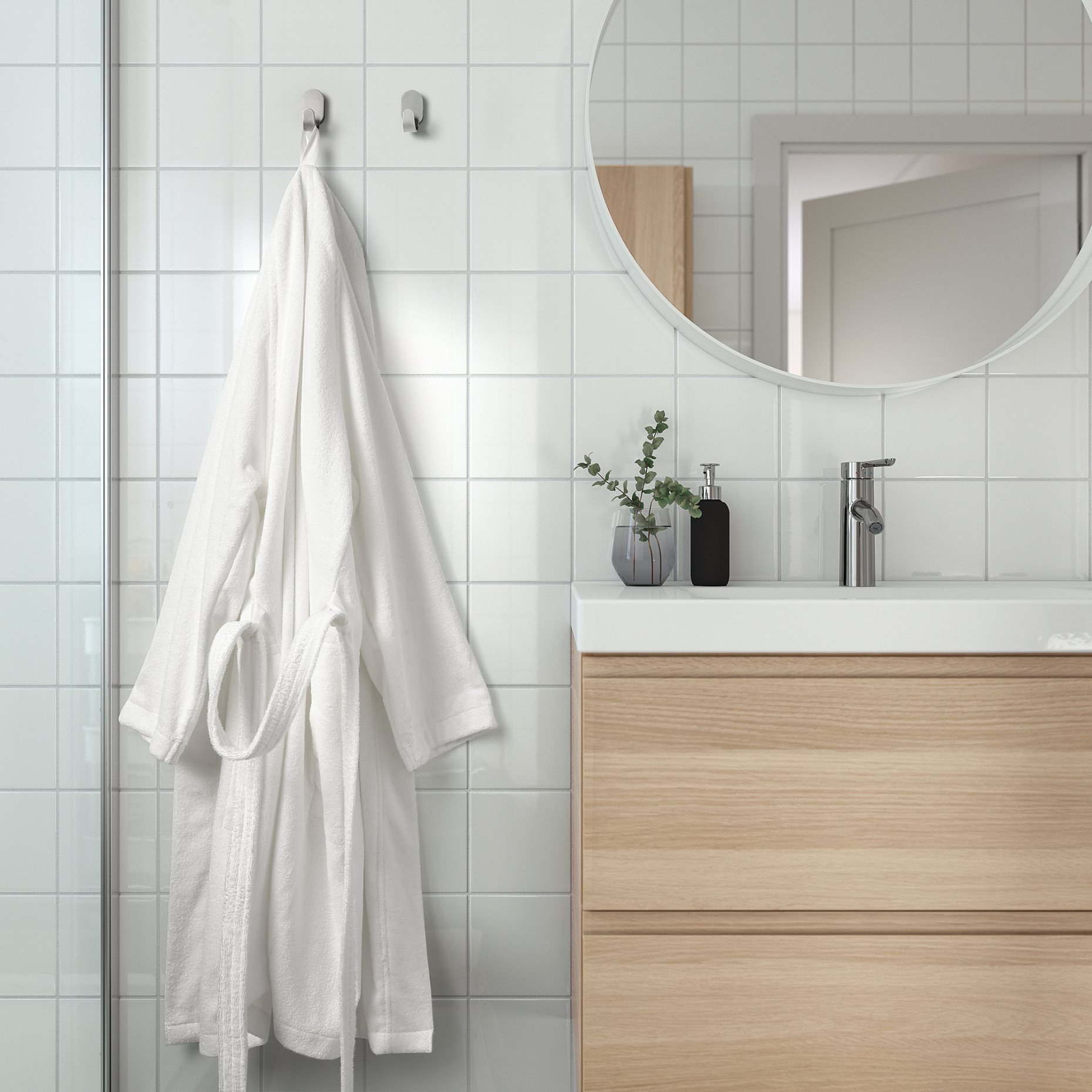 ROCKÅN, bath robe, S/M, 003.919.18