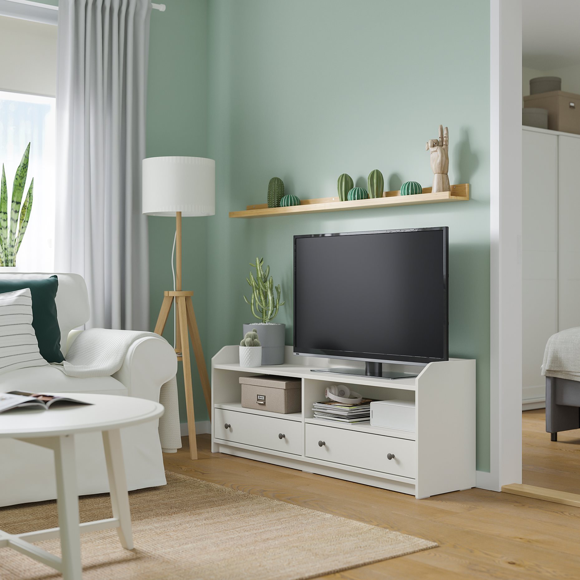 HAUGA, έπιπλο TV, 138x36x54 cm, 004.150.47