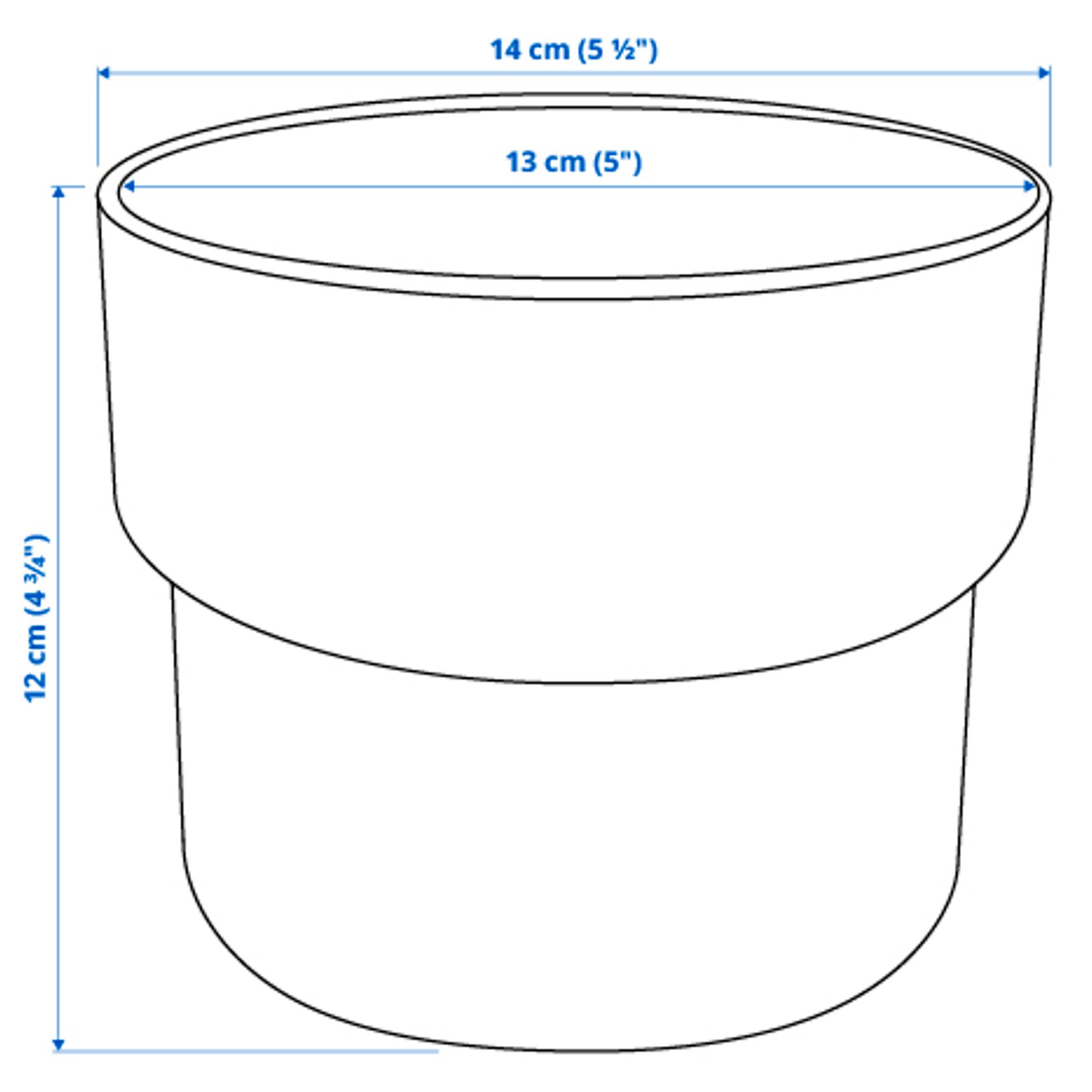FÖRENLIG, plant pot in/outdoor, 004.548.21