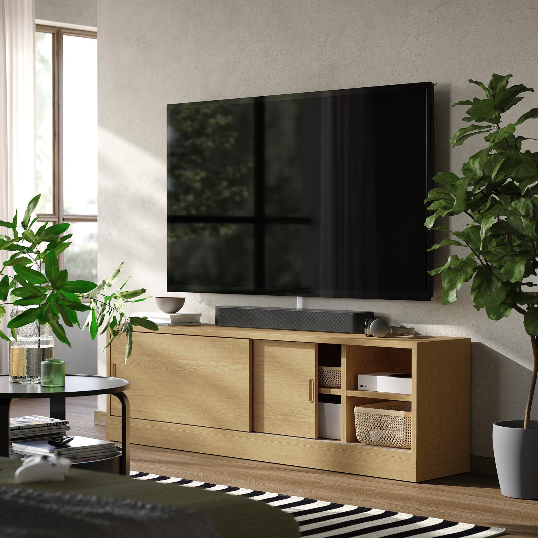 TONSTAD, έπιπλο TV, 178x37x55 cm, 004.893.02