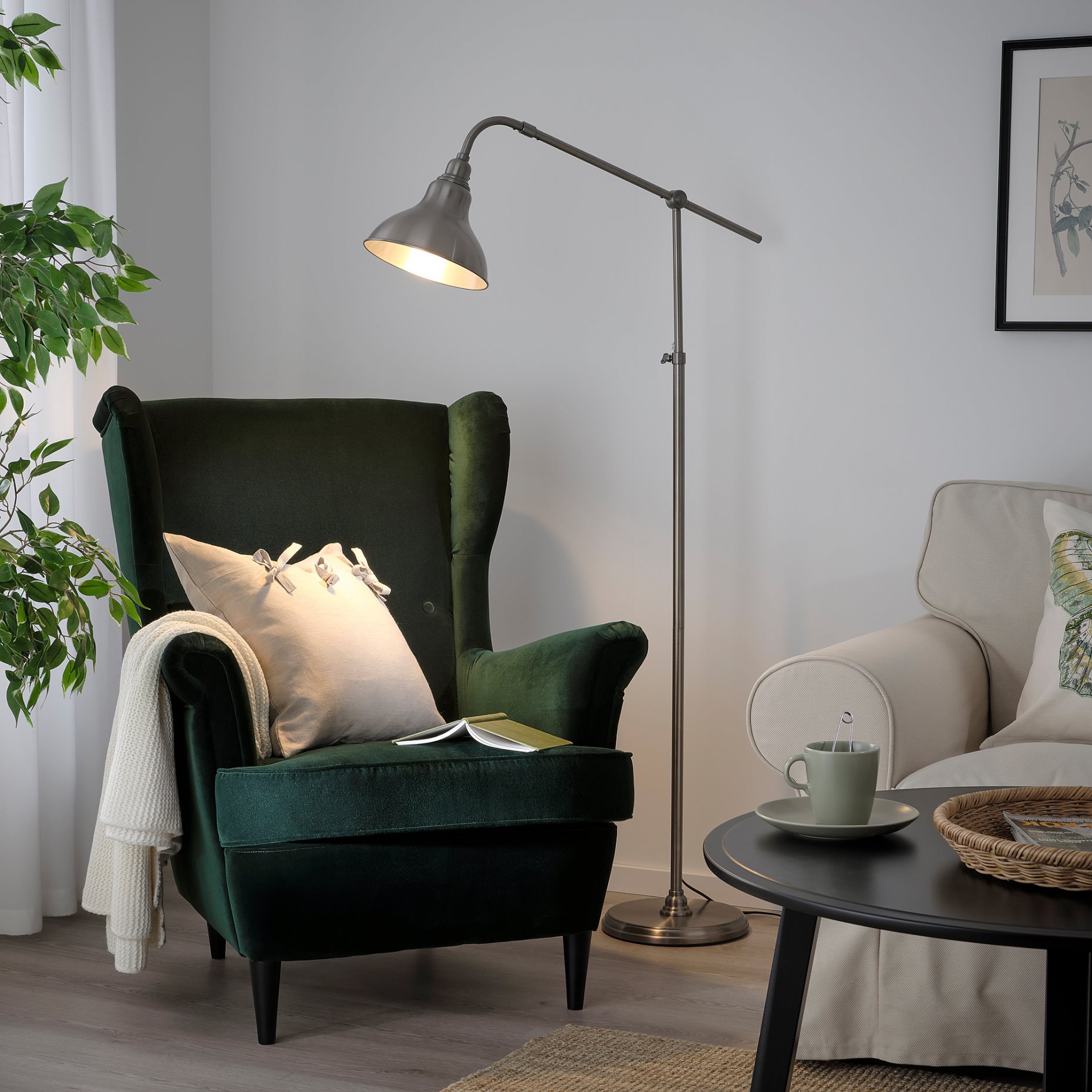 ANKARSPEL, floor/reading lamp, 004.943.32