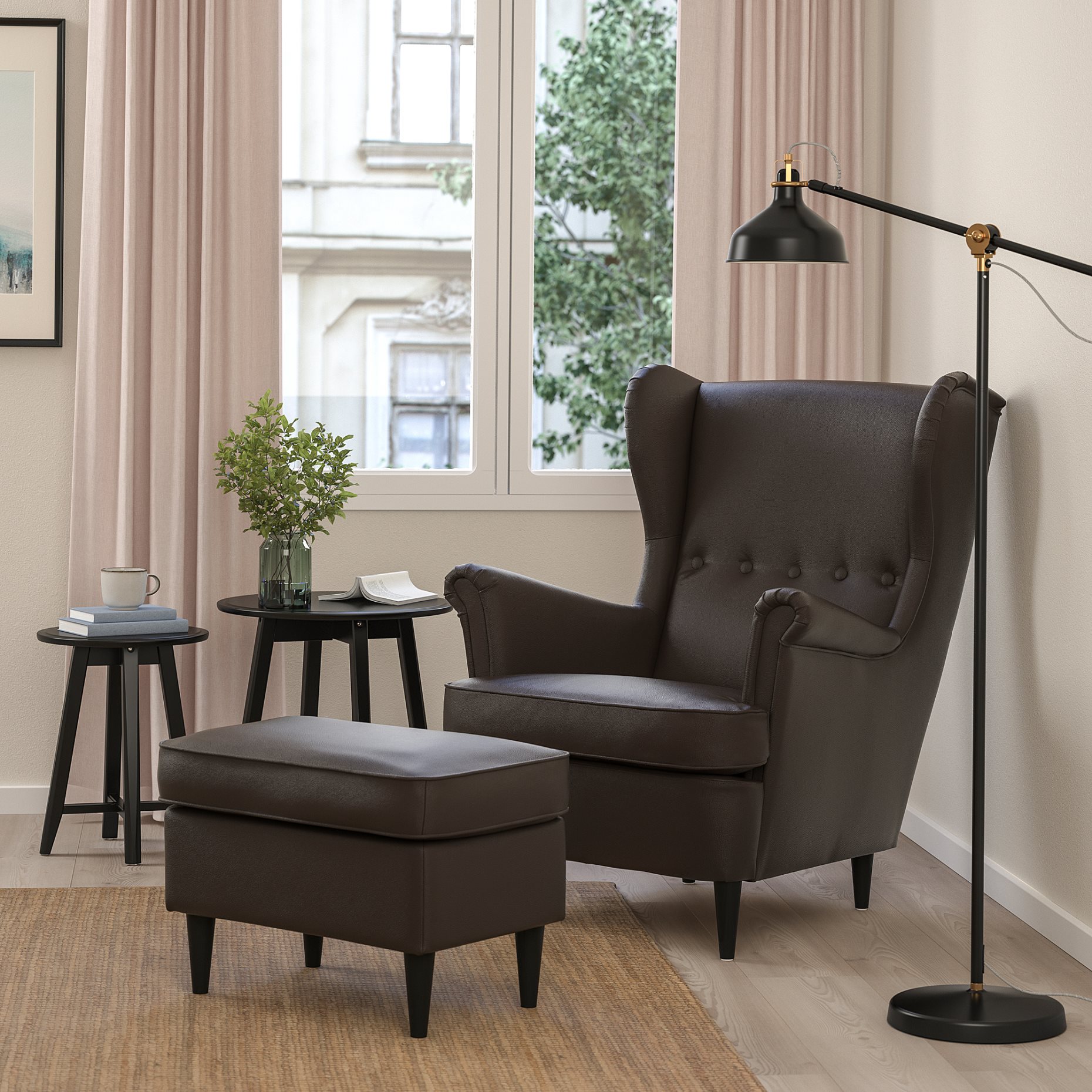 STRANDMON, wing chair, 004.946.38