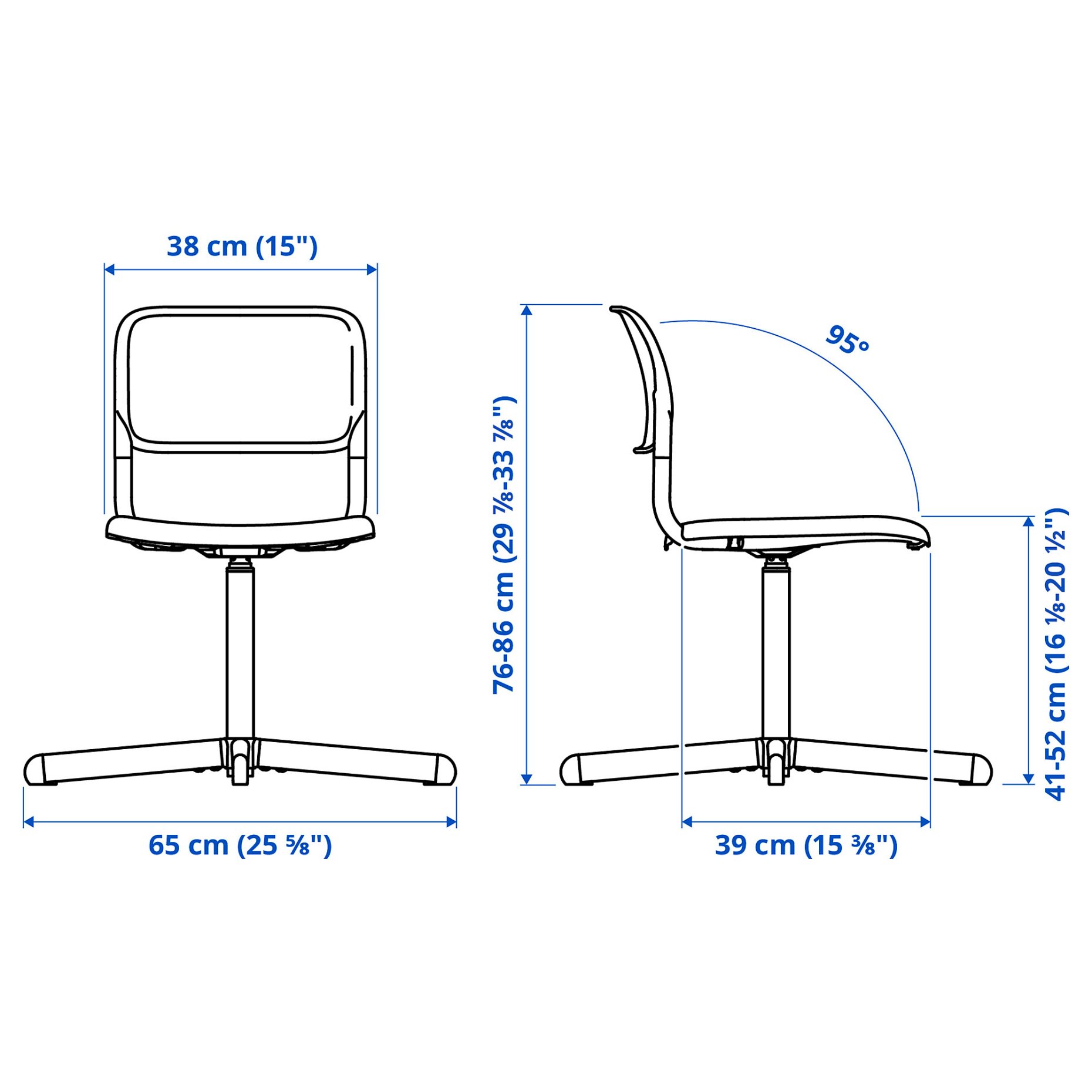 SMÄLLEN, swivel chair, 005.034.35