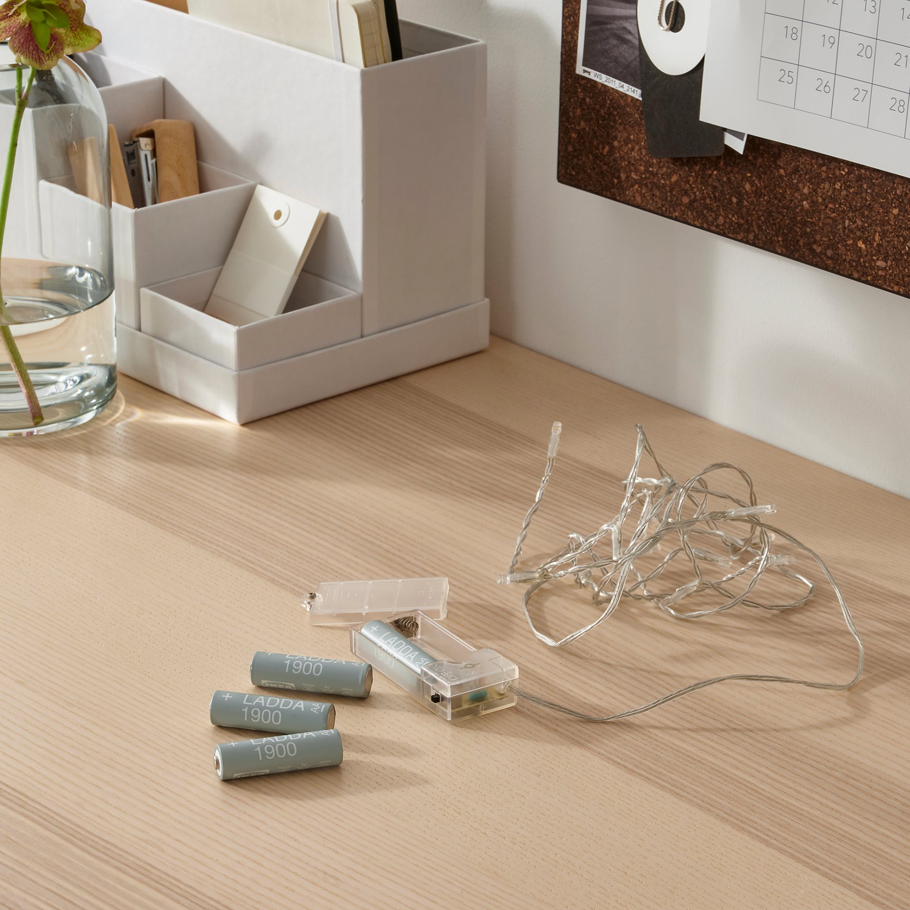 LADDA, επαναφορτιζόμενη μπαταρία HR6 AA 1.2V, 4 τεμ., 005.098.14