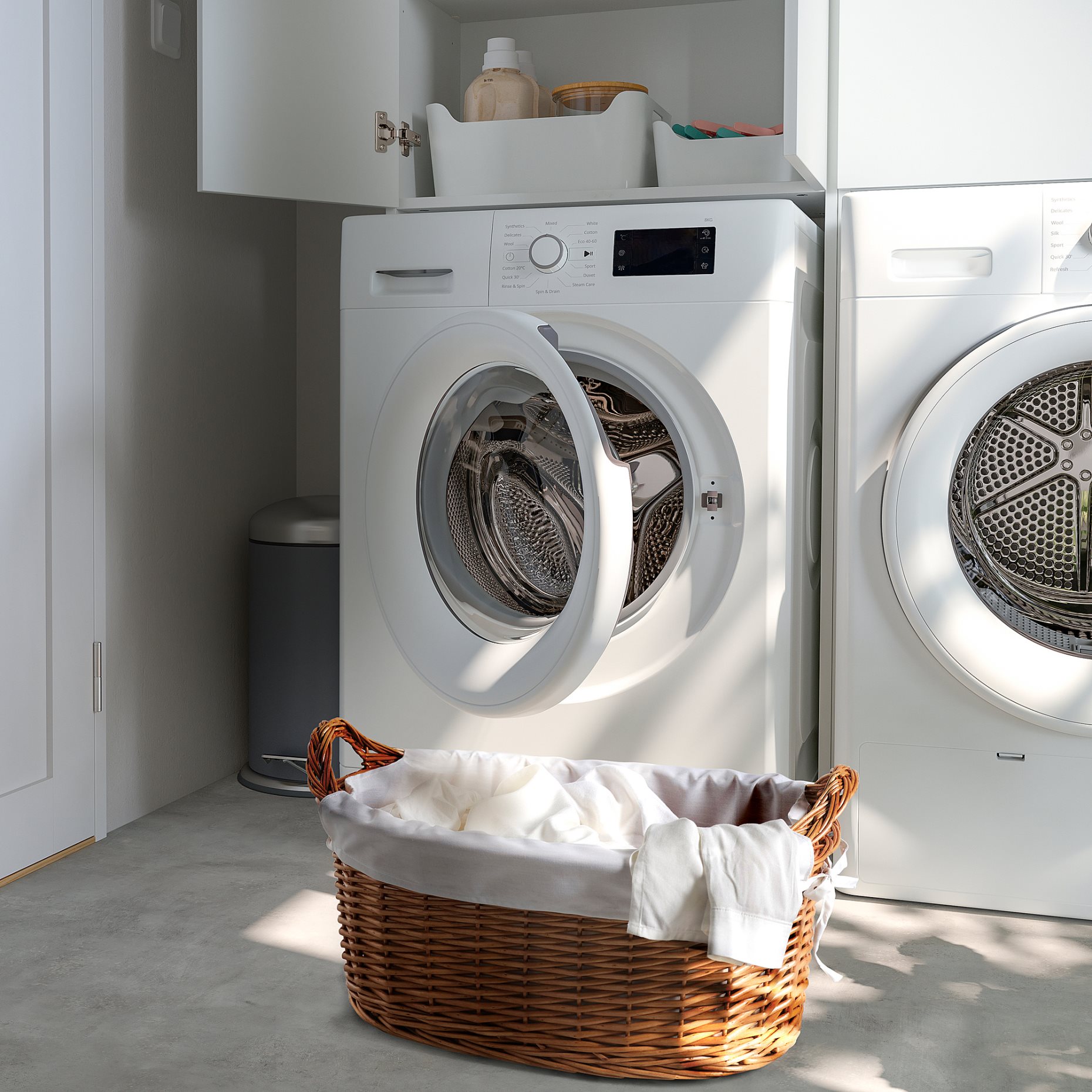TOLKNING, laundry basket/handmade, 40 l, 005.126.18