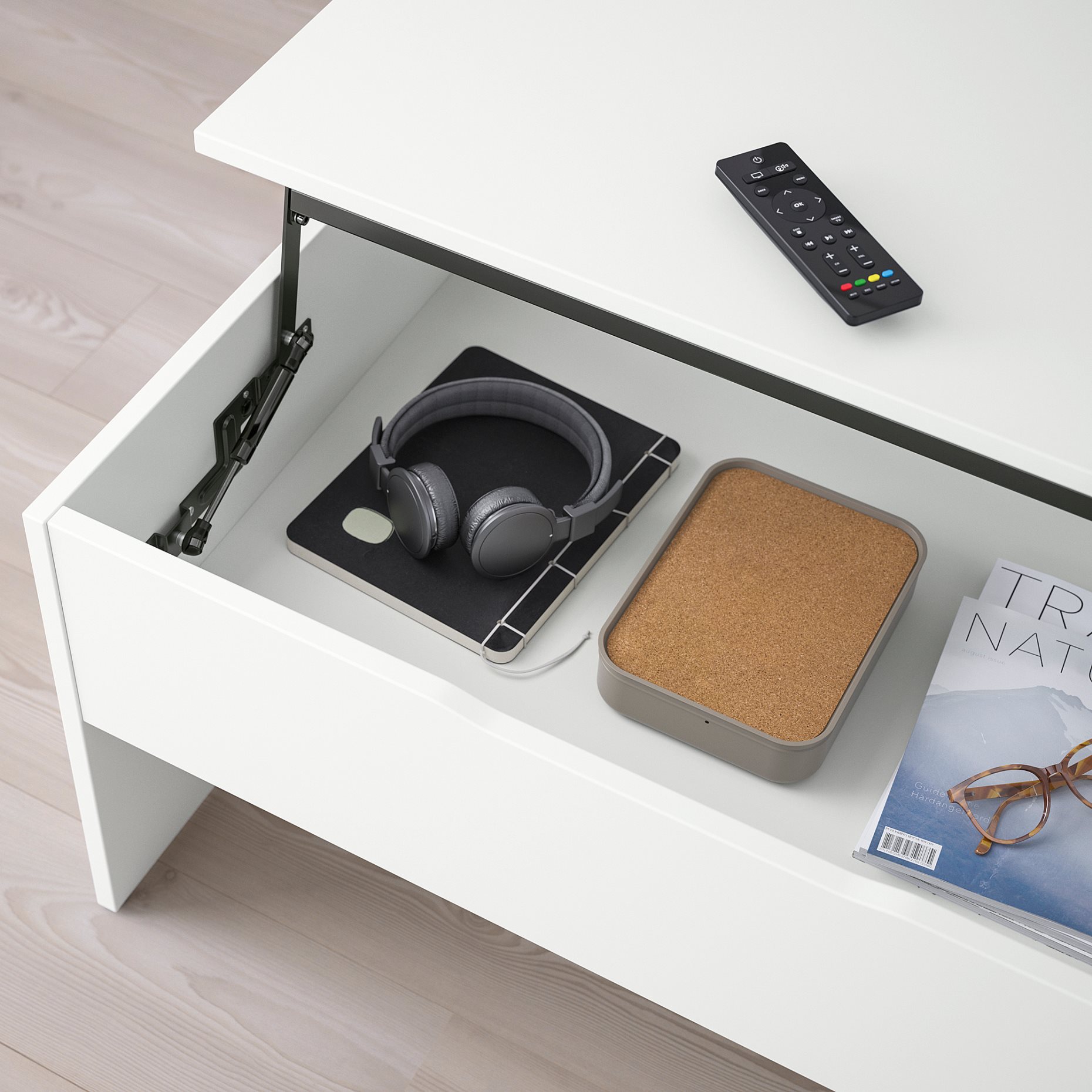 OSTAVALL, adjustable coffee table, 90 cm, 005.300.66