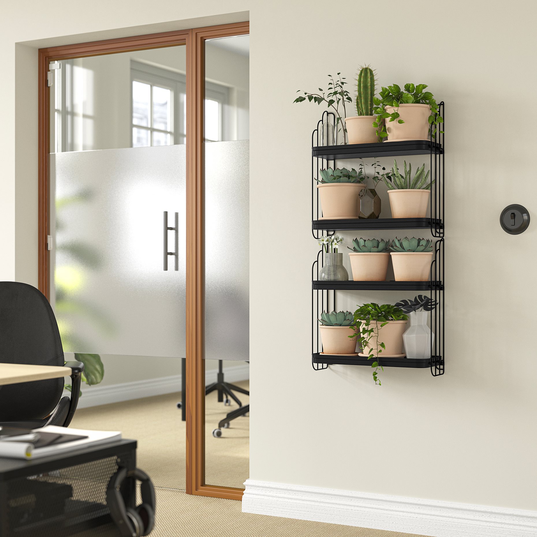 APOTEKARE, wall shelf, 50x52 cm, 005.501.96