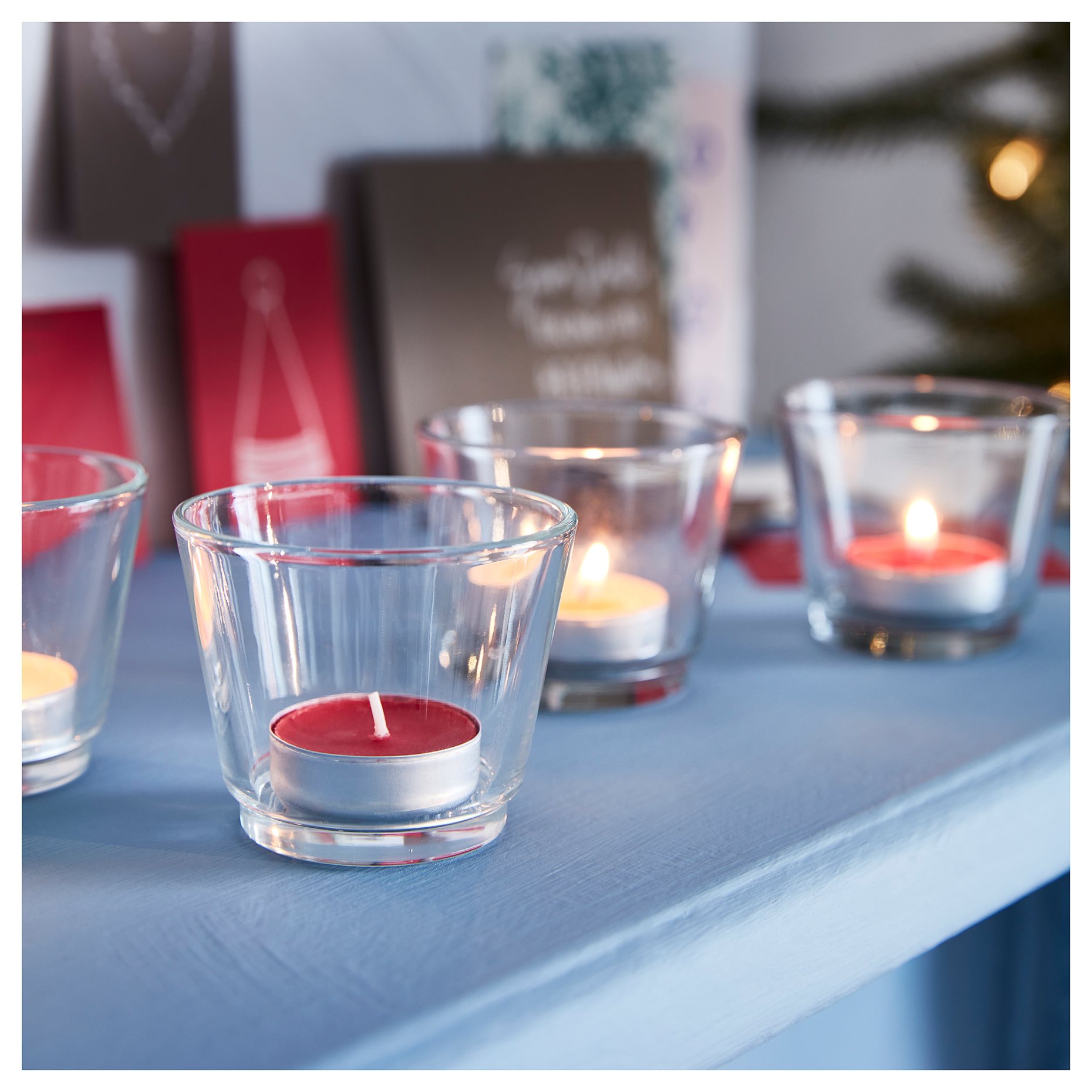 VINTERFINT, scented tealight/Gingerbread cookies/30 pack, 3.5 hr, 005.518.55