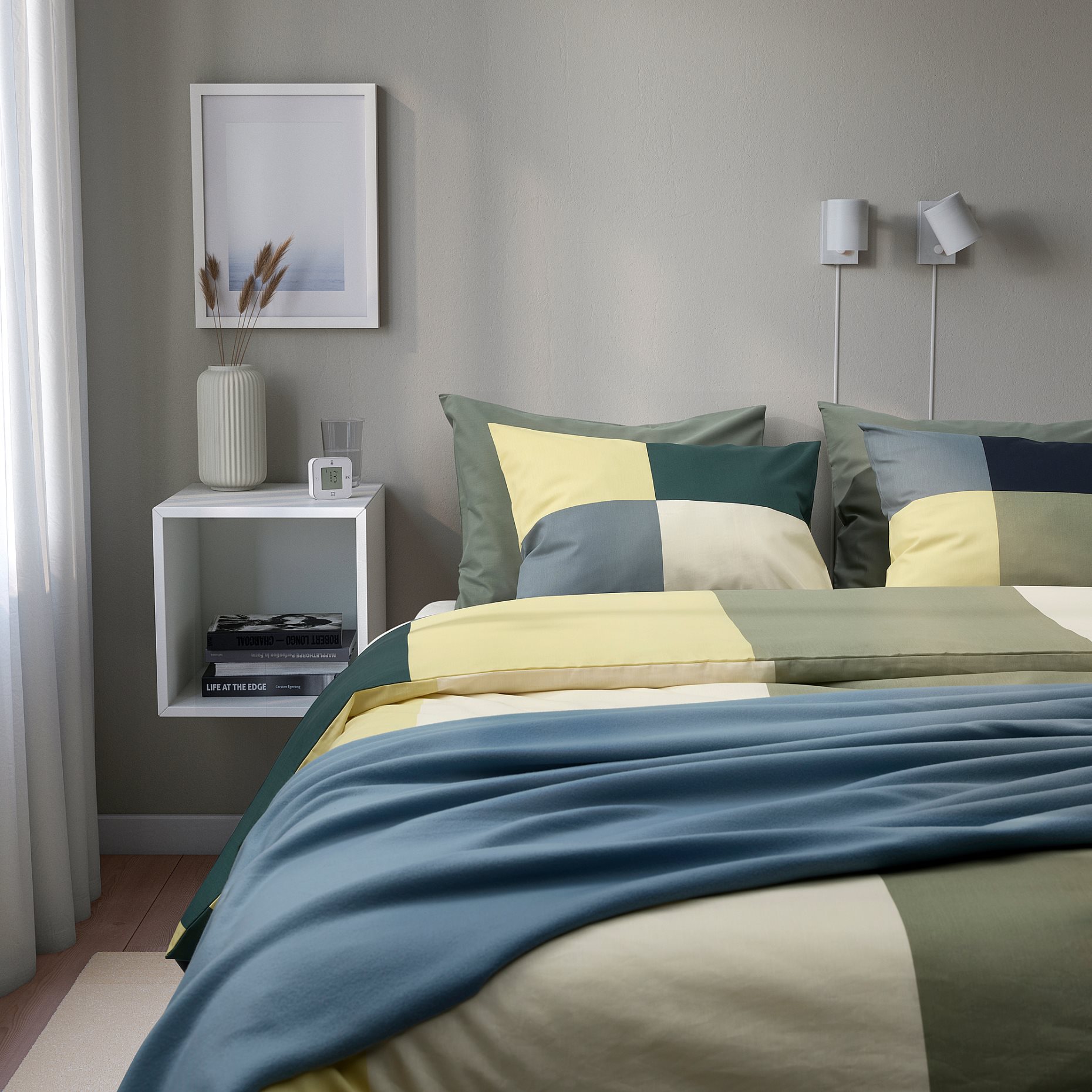 BRUNKRISSLA, duvet cover and pillowcase, 150x200/50x60 cm, 005.548.11