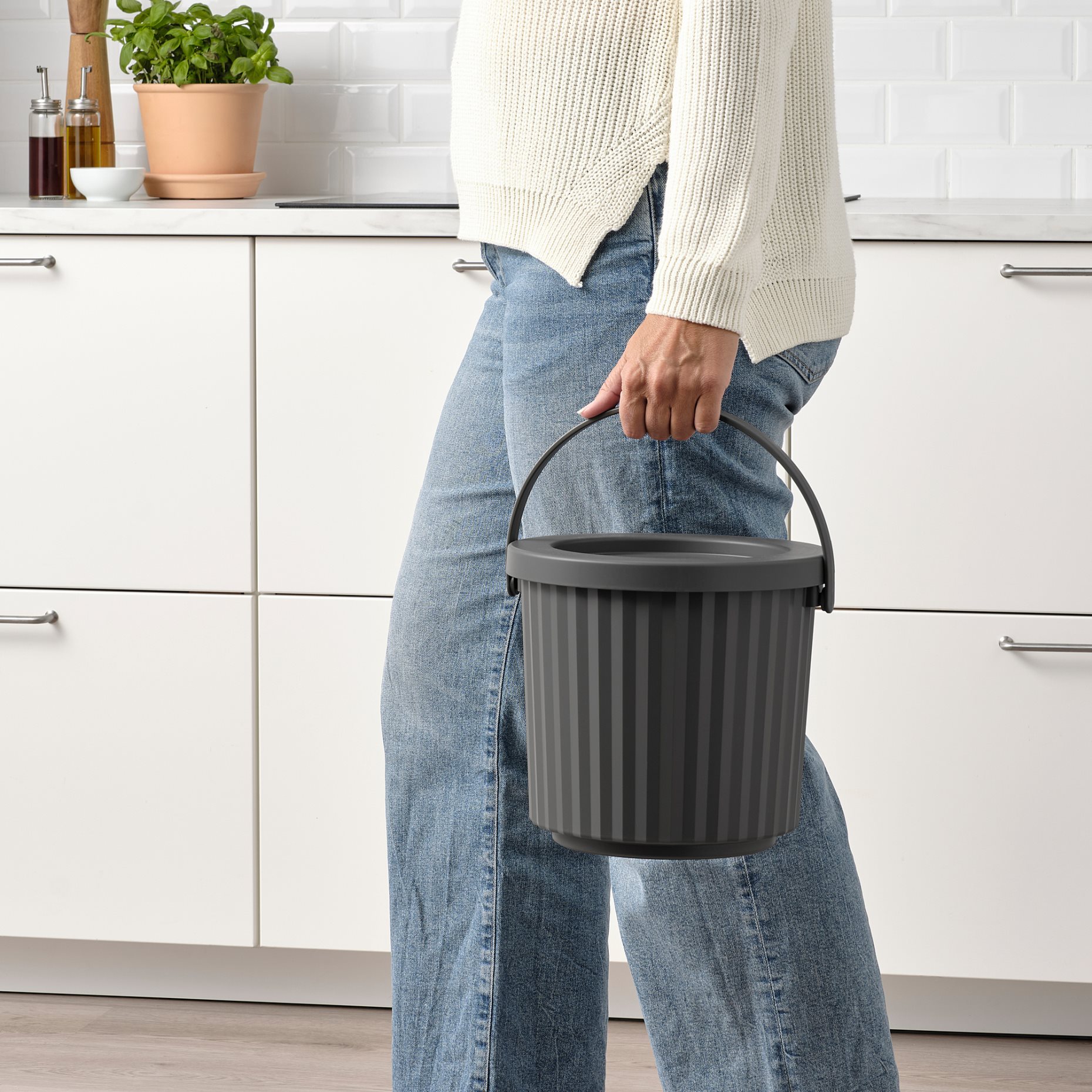 DAMMANG, bin with lid, 8 l, 005.599.84