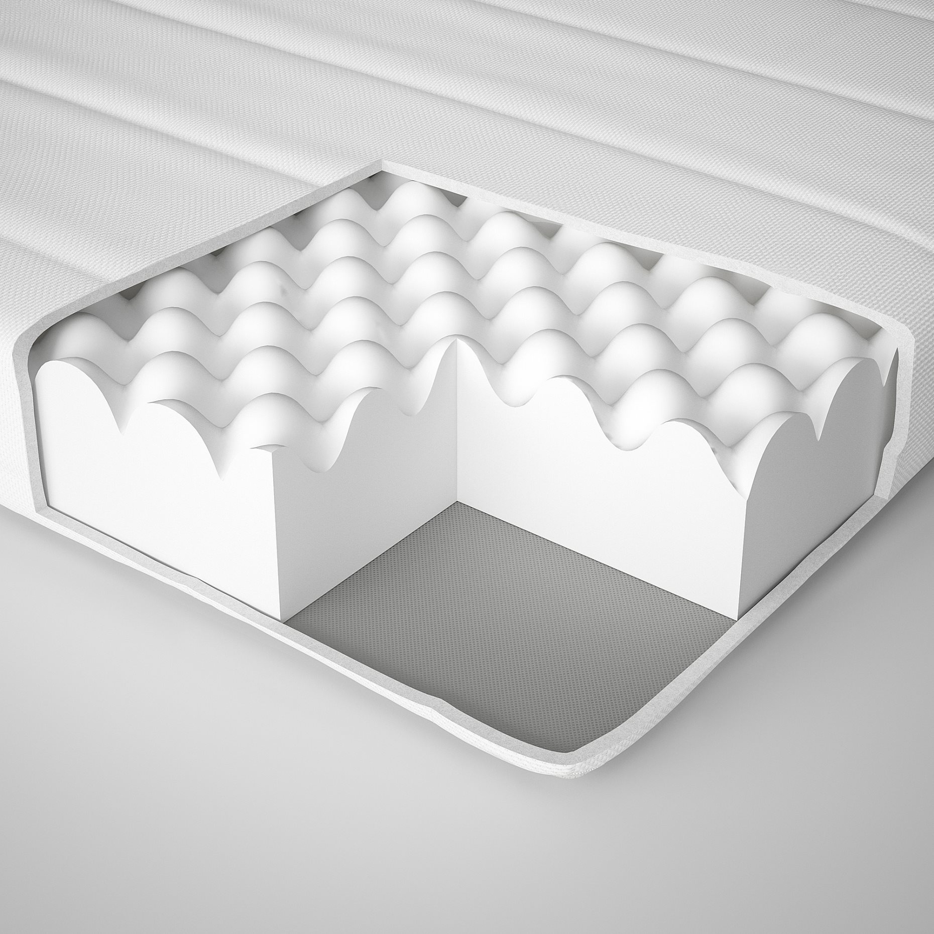 ÅFJÄLL, foam mattress/firm, 90x200 cm, 005.686.34