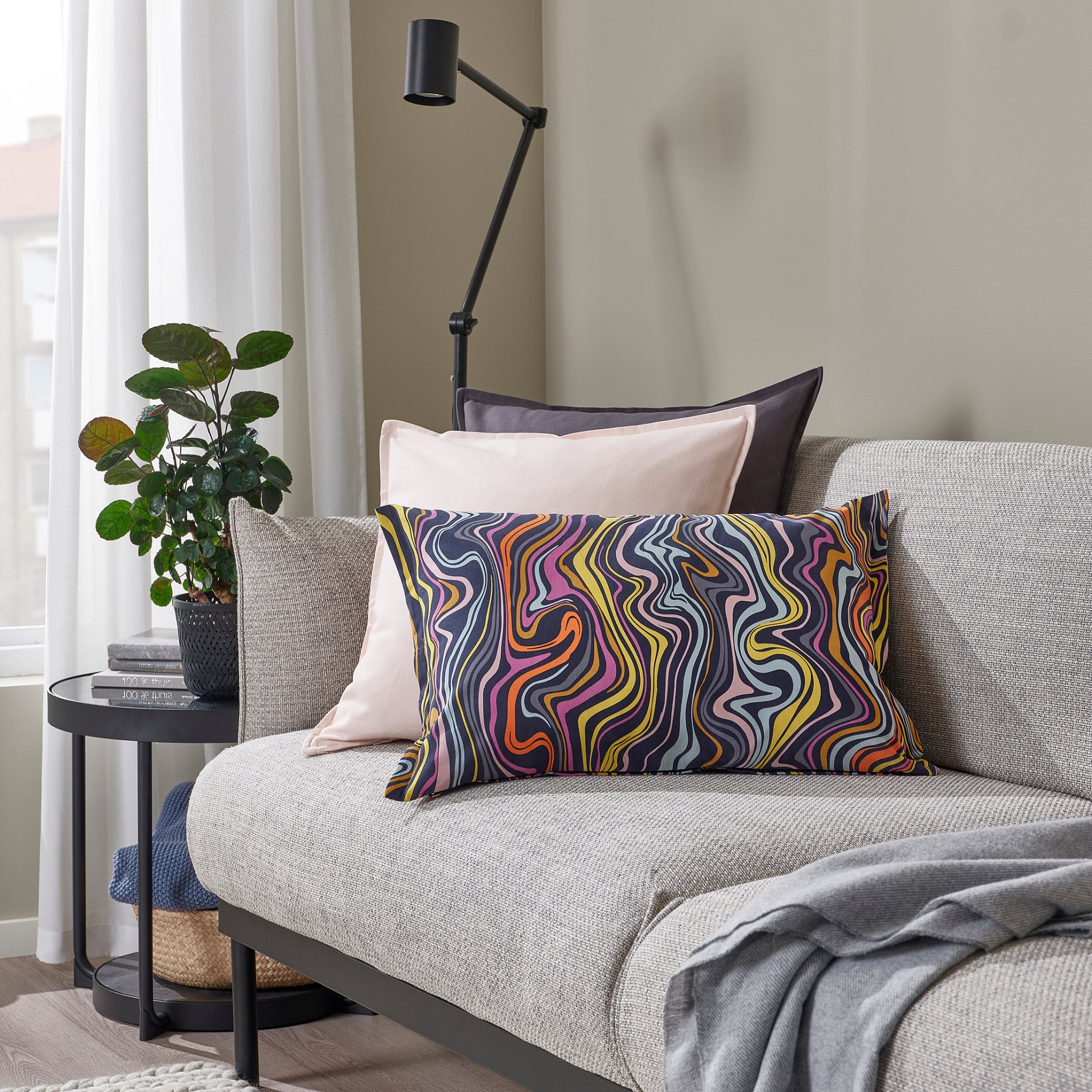 KLIPPNEJLIKA, cushion cover, 40x58 cm, 005.714.91