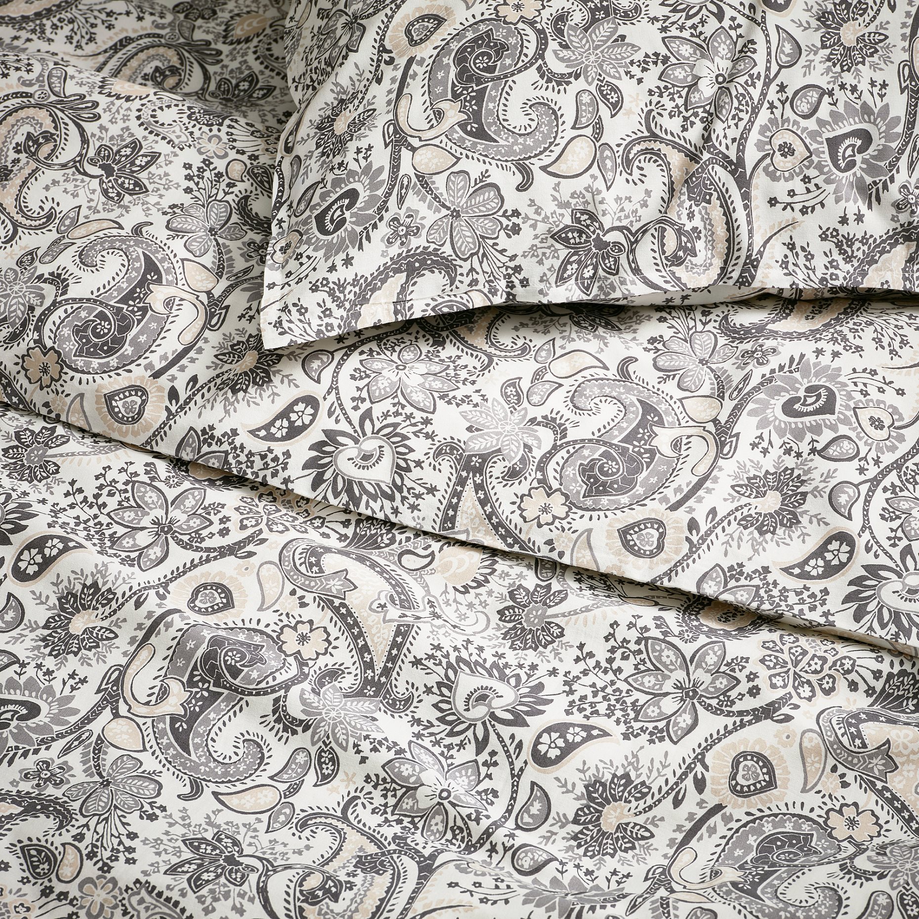 RODGERSIA, duvet cover and 2 pillowcases, 240x220/50x60 cm, 005.793.93