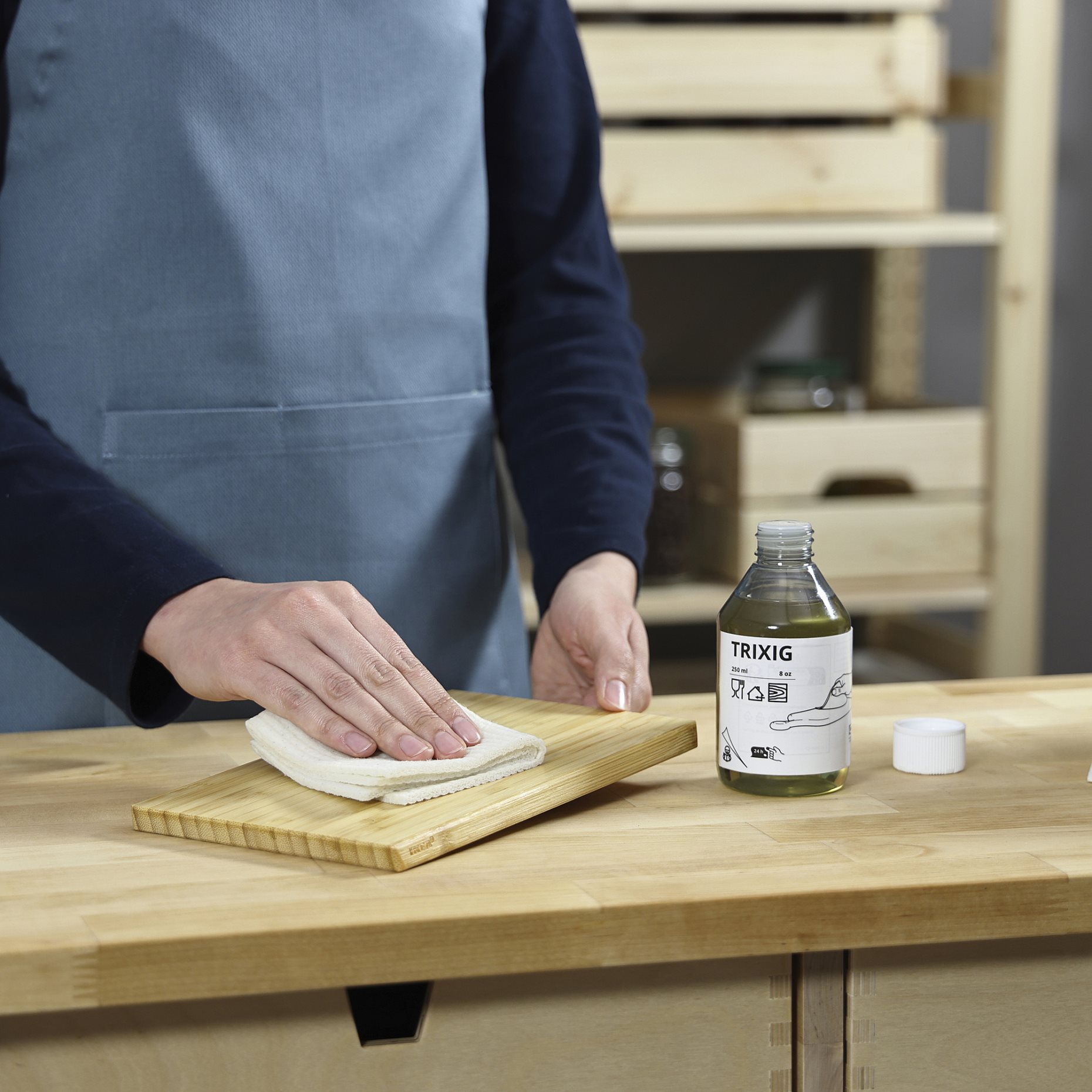 TRIXIG, wood treatment oil/indoor use, 250 ml, 005.810.65