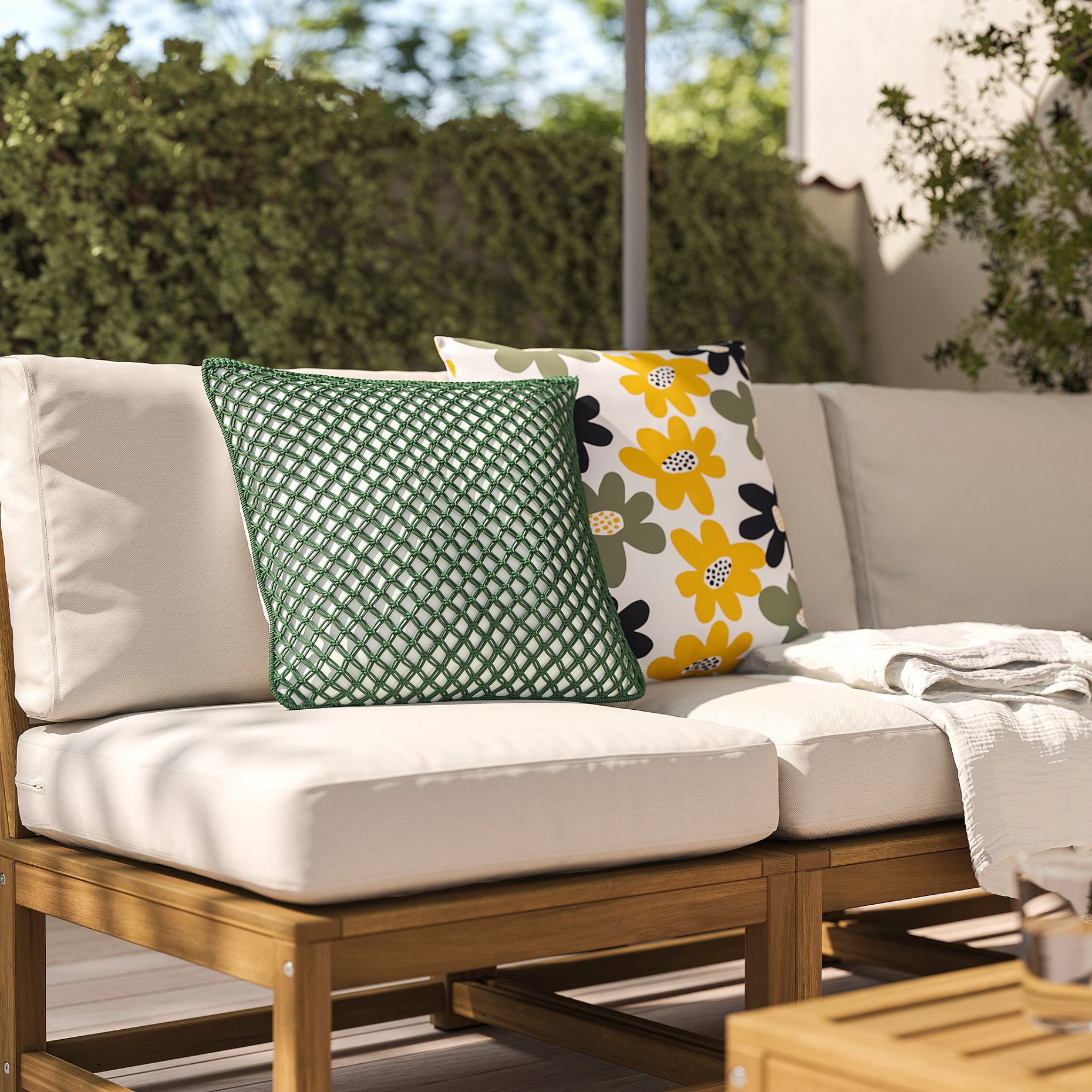 TOFTÖ, cushion cover outdoor/indoor, 50x50 cm, 005.813.10