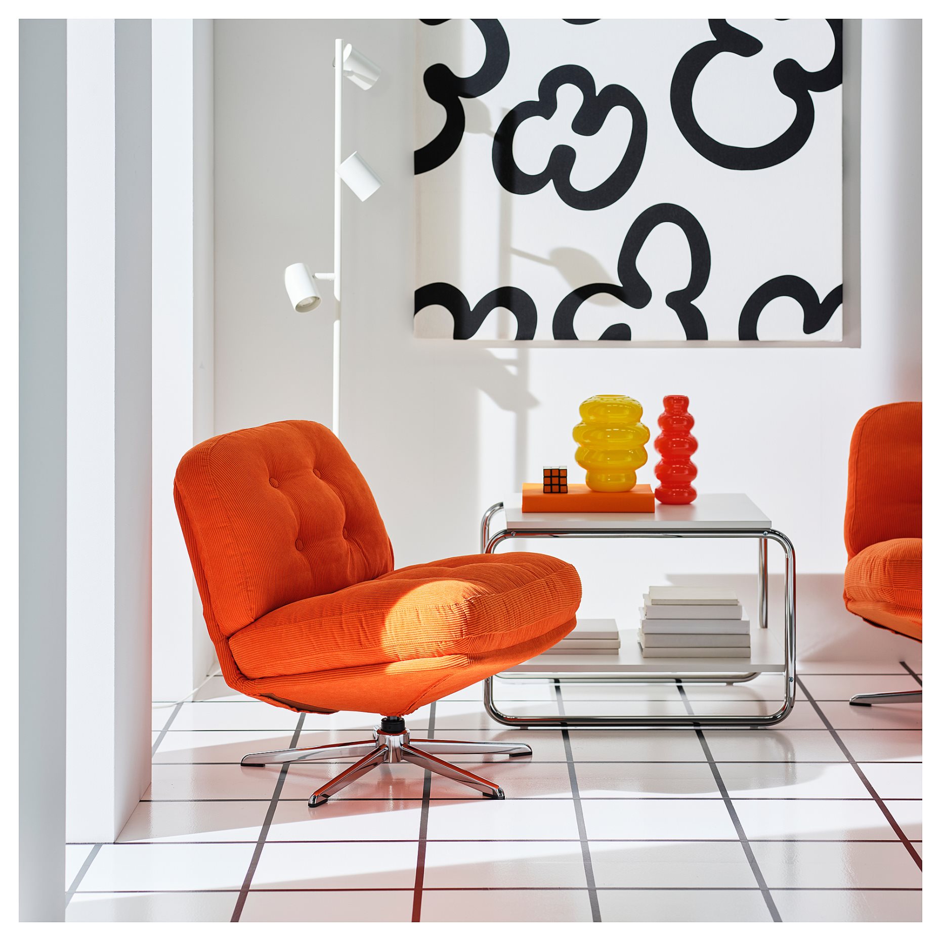 DYVLINGE, swivel armchair, 005.819.18