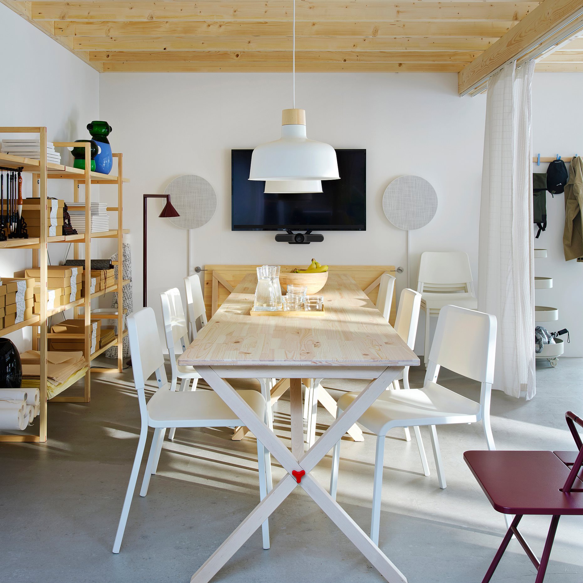 IKEA PS 2026, πτυσσόμενο τραπέζι, 156x75 cm, 006.178.61