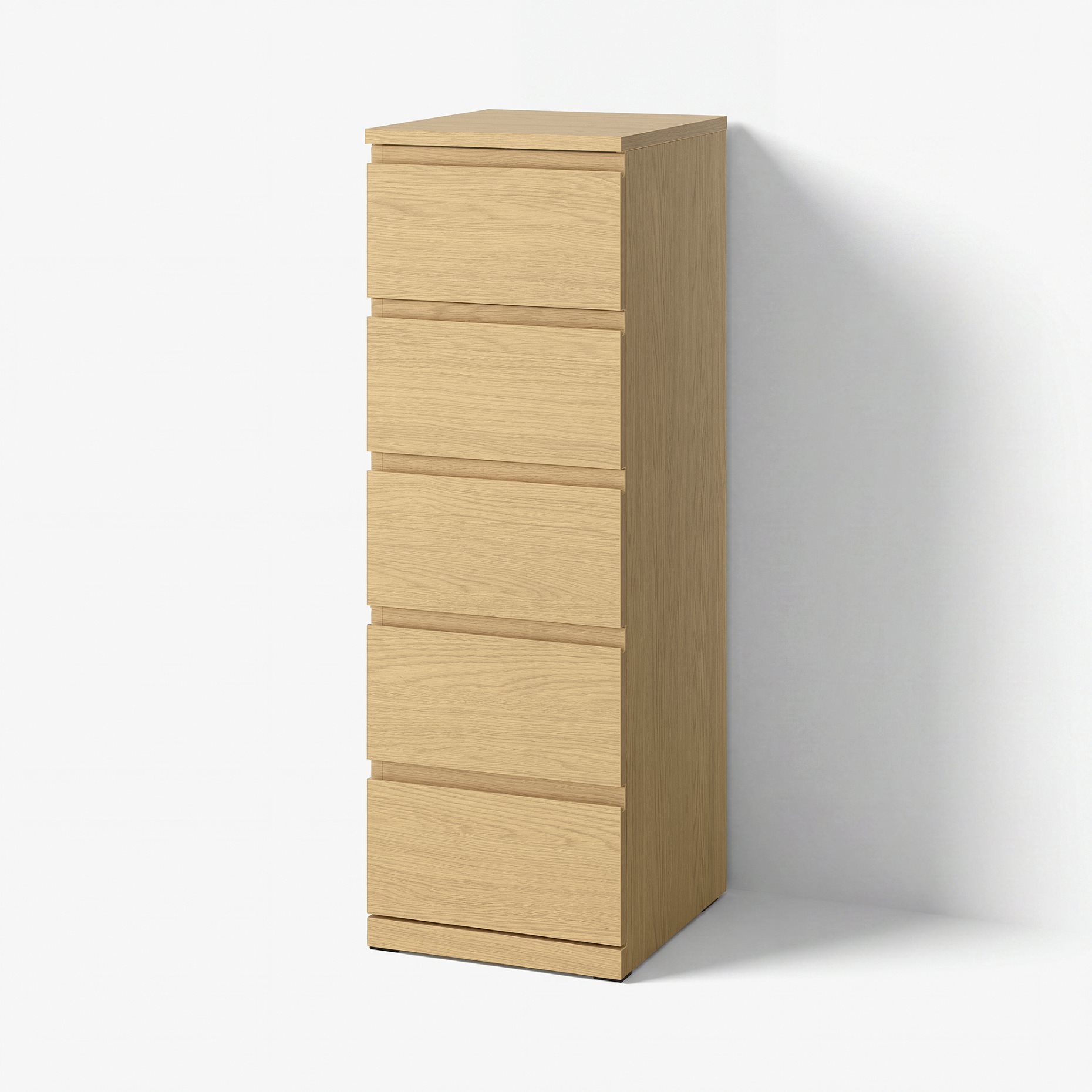STORKLINTA, chest of 5 drawers, 40x50x120 cm, 006.275.39