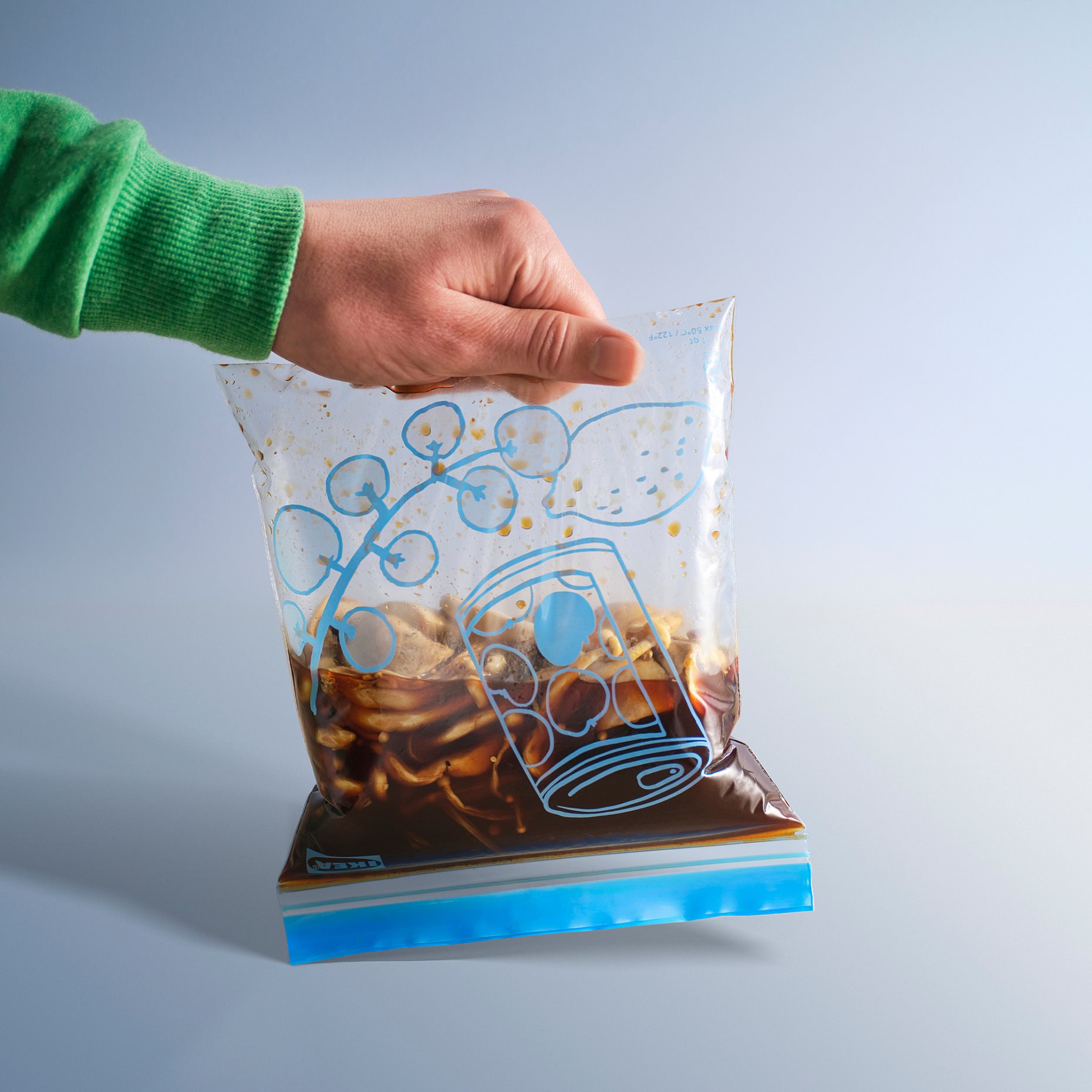 ISTAD, resealable bag/50 pack, 1.0/2.0 l, 006.283.41