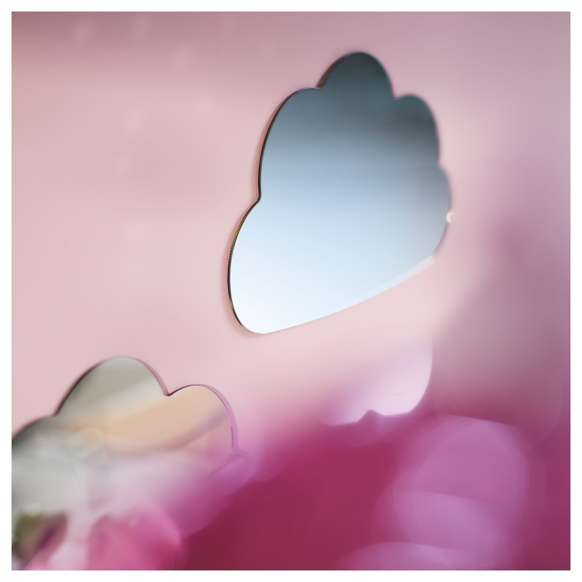 HOLMÖARNA, mirror cloud-shaped, 30x18 cm, 006.322.82