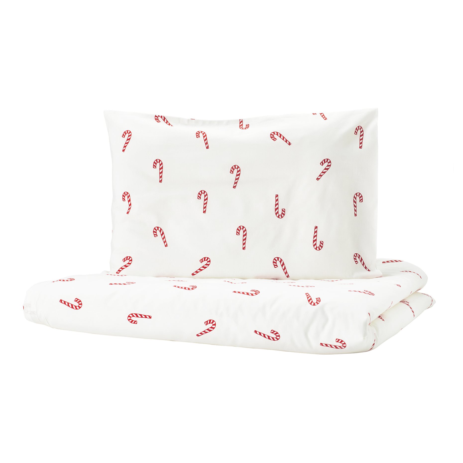 LÖVSÅNGARE, duvet cover 1 pillowcase for cot, 110x125/35x55 cm, 006.441.62