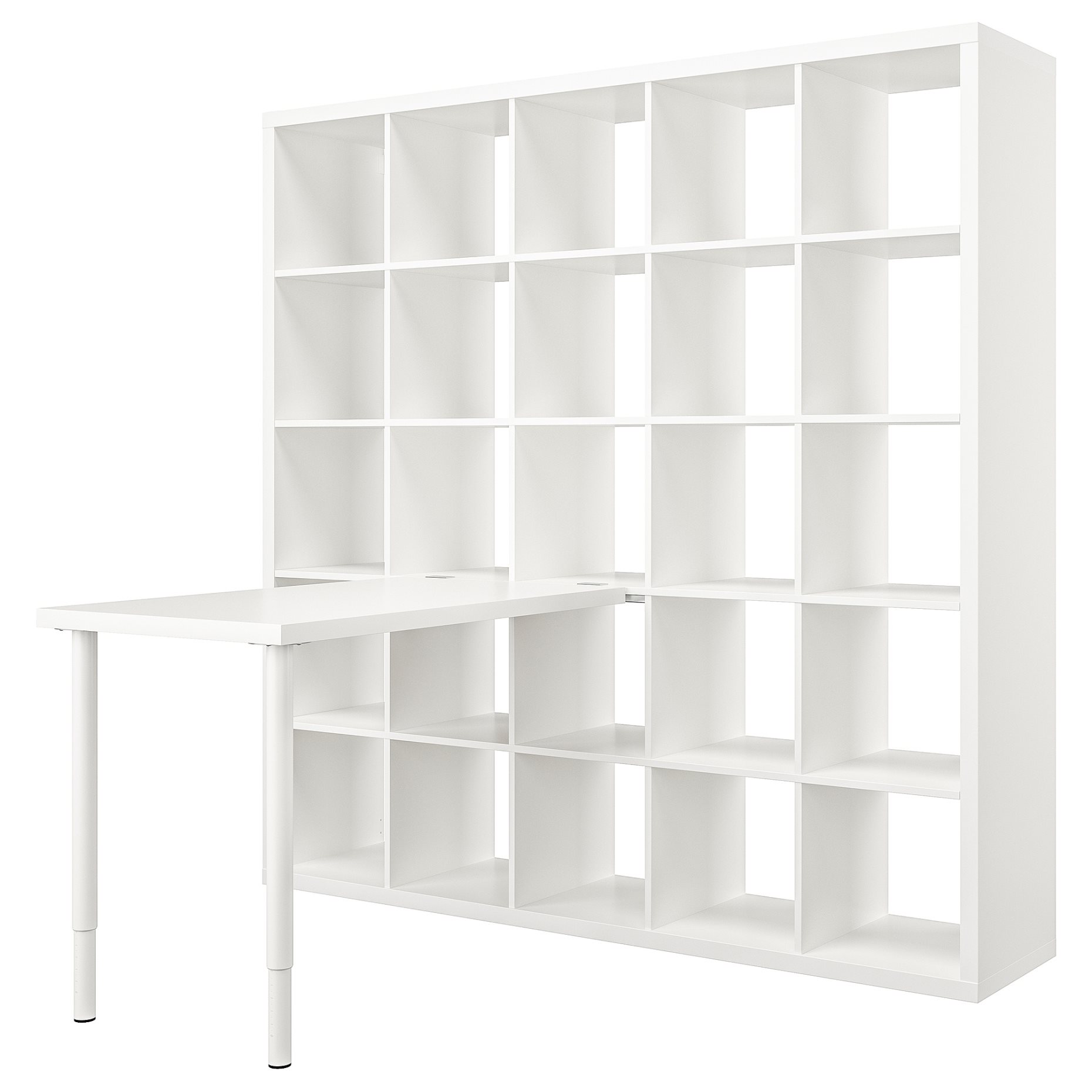 KALLAX/LINNMON, desk combination, 182x139x182 cm, 094.816.98