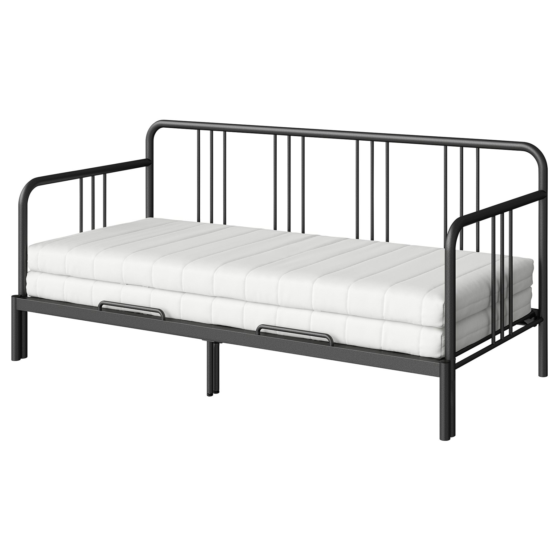 FYRESDAL, κρεβάτι επισκέπτη day bed με 2 στρώματα, 80x200 cm, 095.214.68