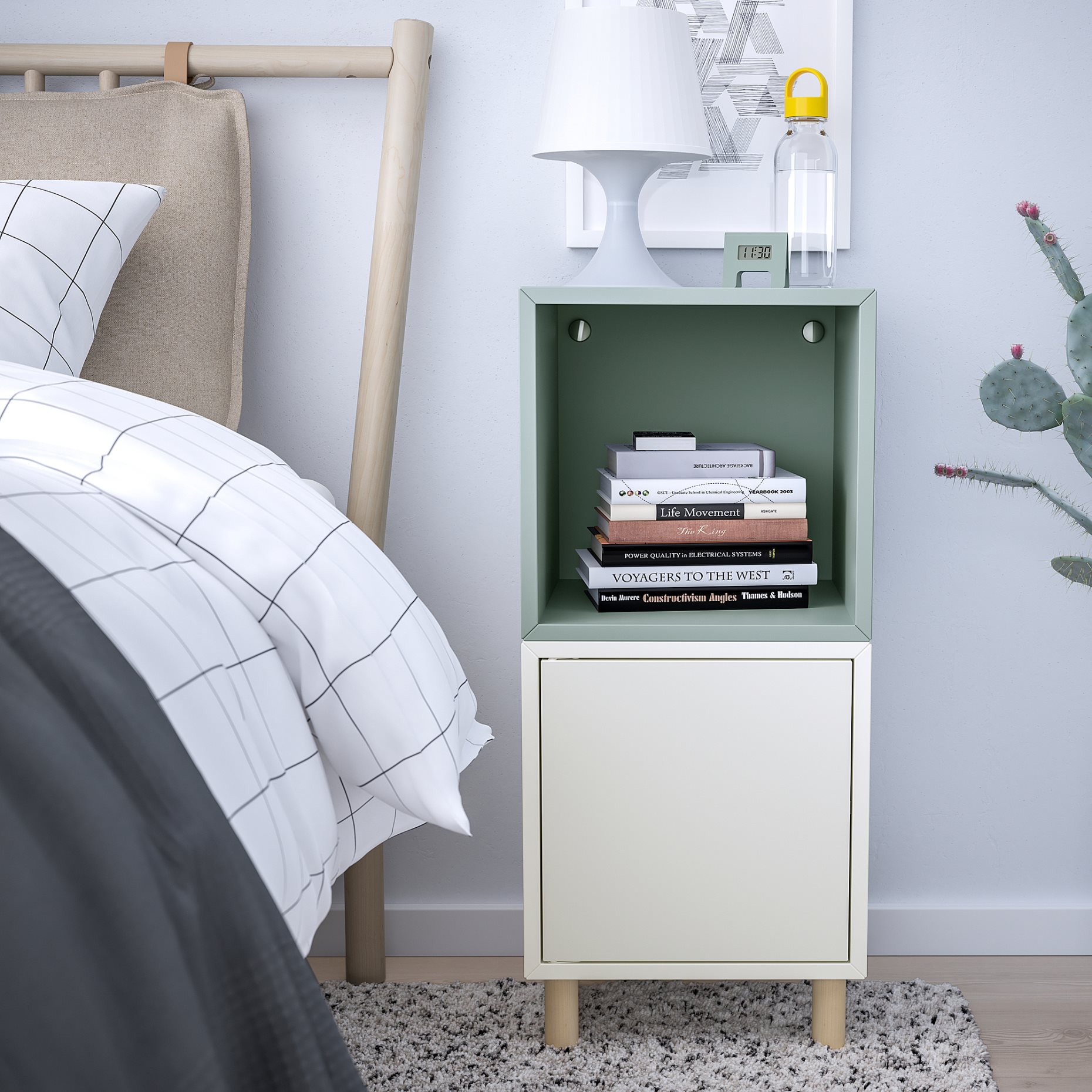 EKET, σύνθεση ντουλαπιών με πόδια, 35x35x80 cm, 095.217.17