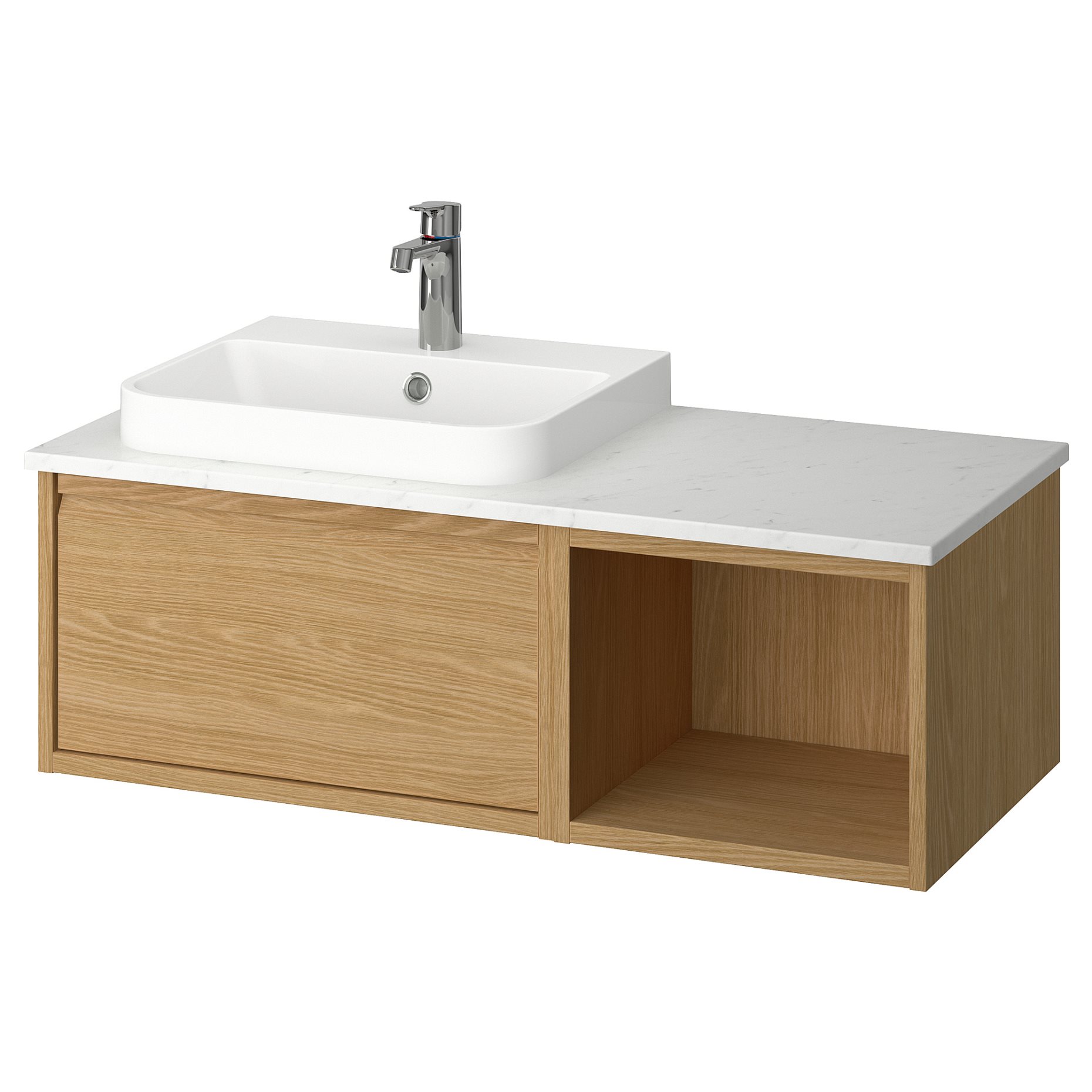 ANGSJON/BACKSJON, wash-stand/wash-basin/tap, 102x49x41 cm, 095.284.55