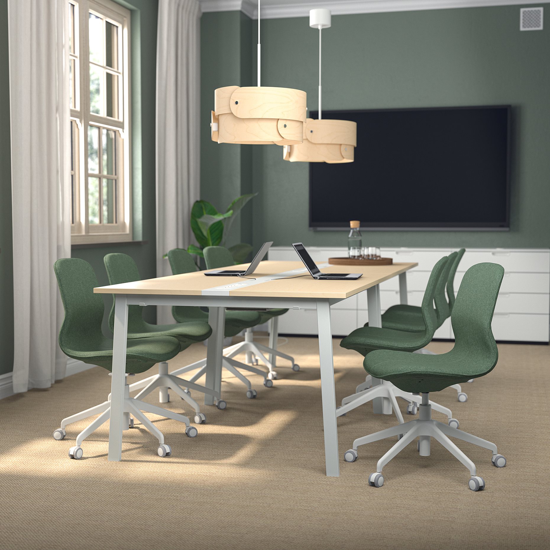 MITTZON, conference table, 140x108x75 cm, 095.333.86
