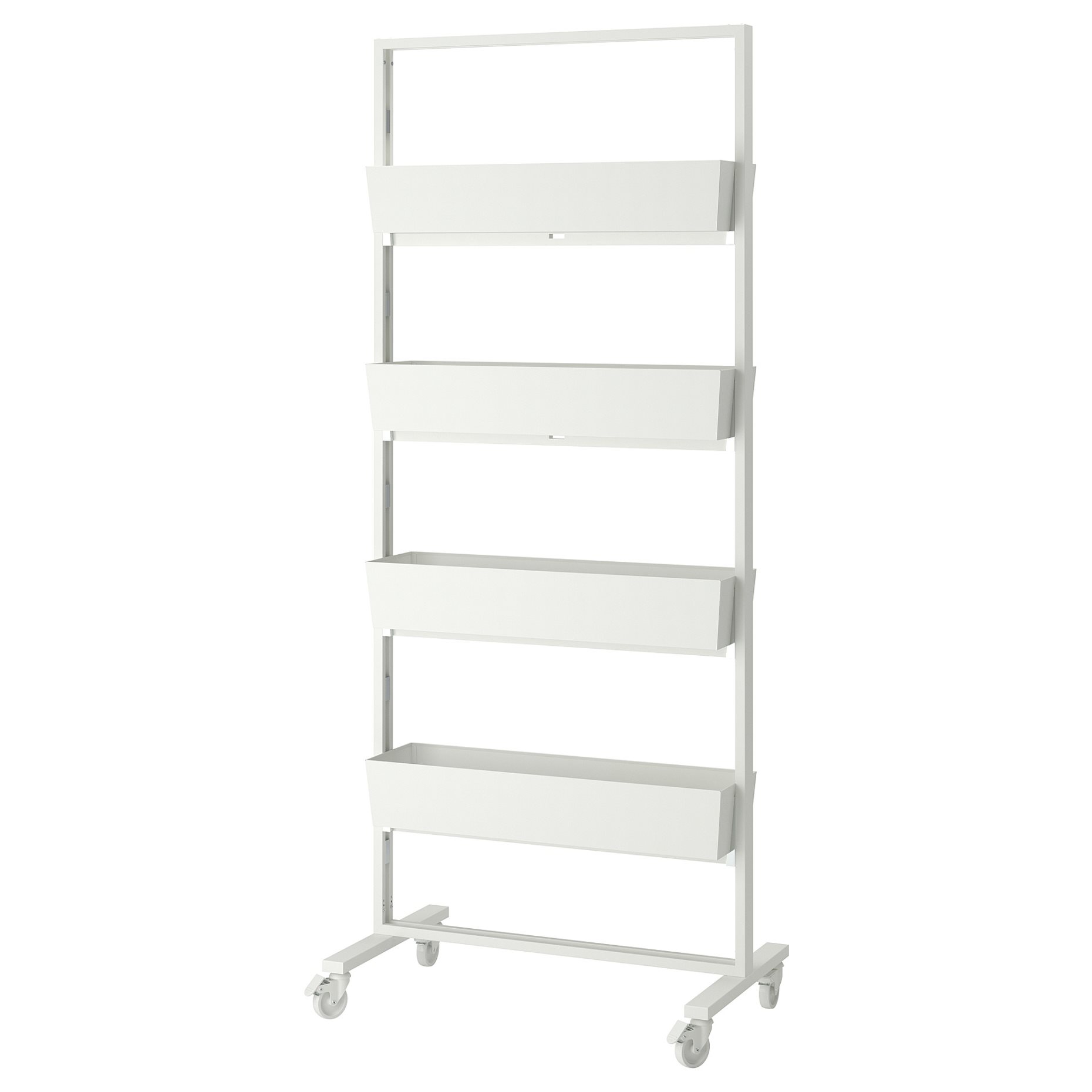 MITTZON, frame with castors/container, 85x205 cm, 095.729.62