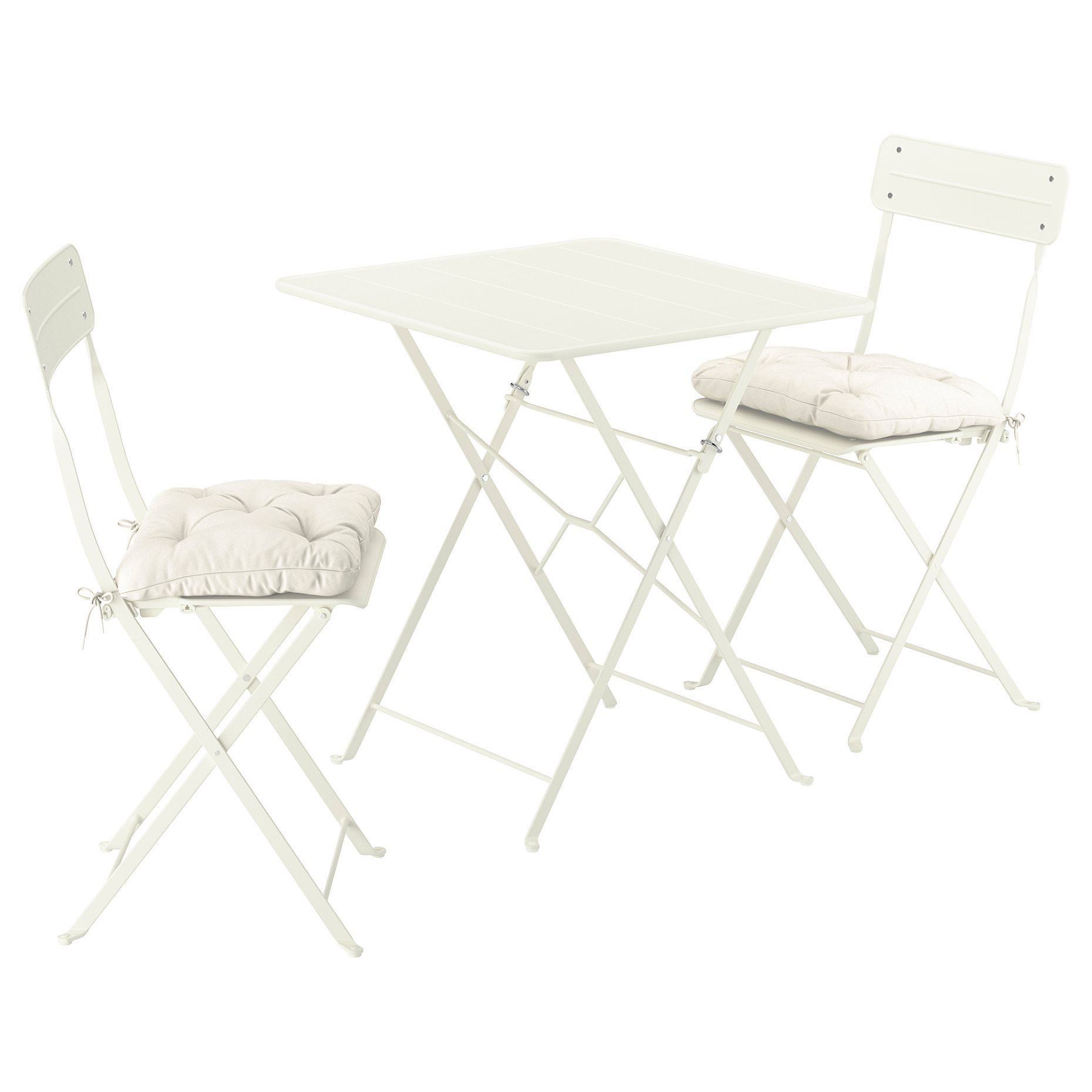 SUNDSÖ, table and 2 folding chairs/outdoor, 65x65 cm, 095.732.59