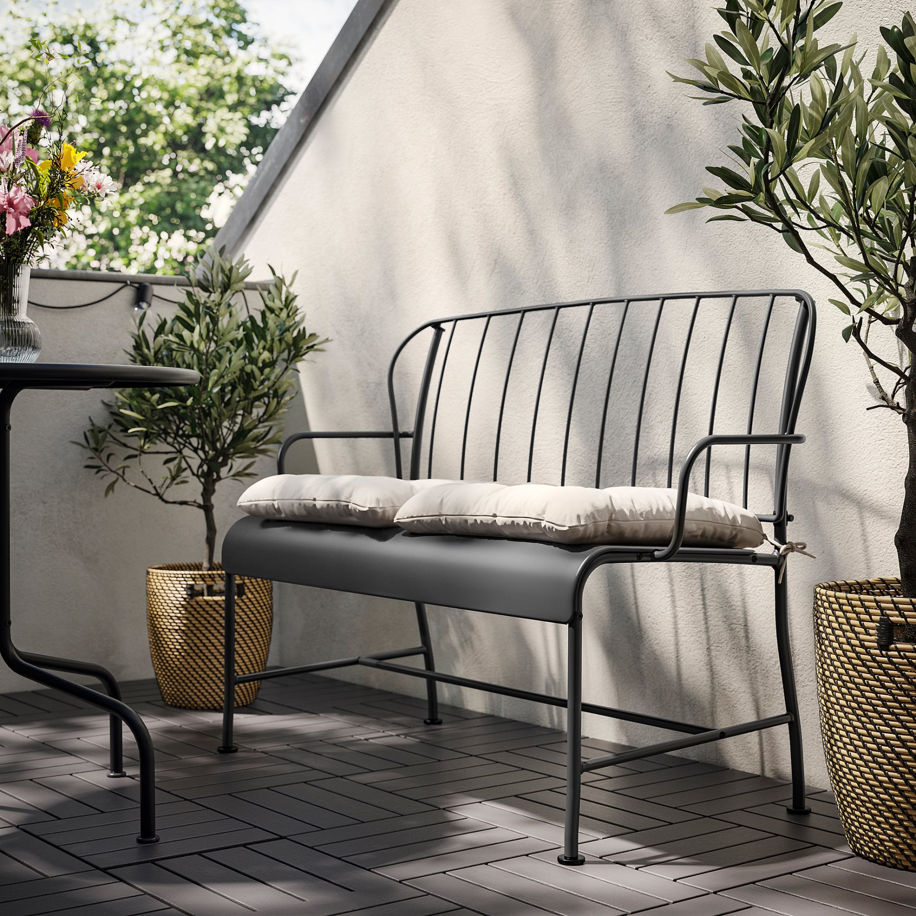 LÄCKÖ, 2-seat sofa, outdoor, 095.753.62