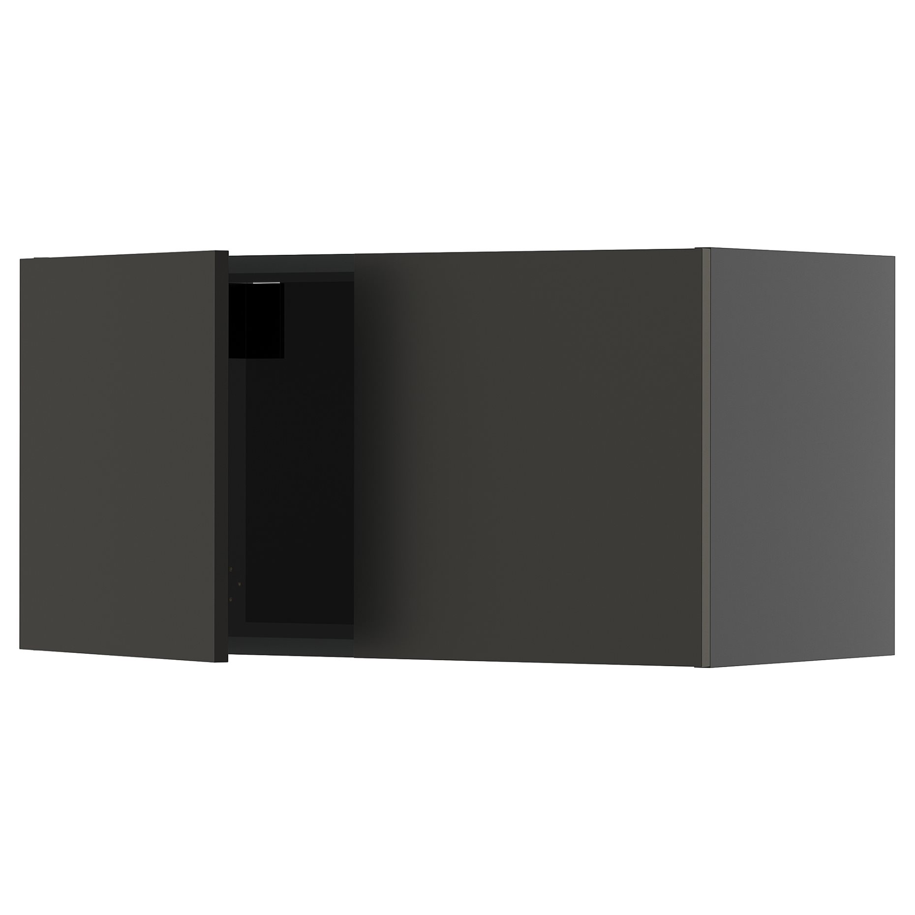 METOD, wall cabinet with 2 doors, 80x40 cm, 095.887.03