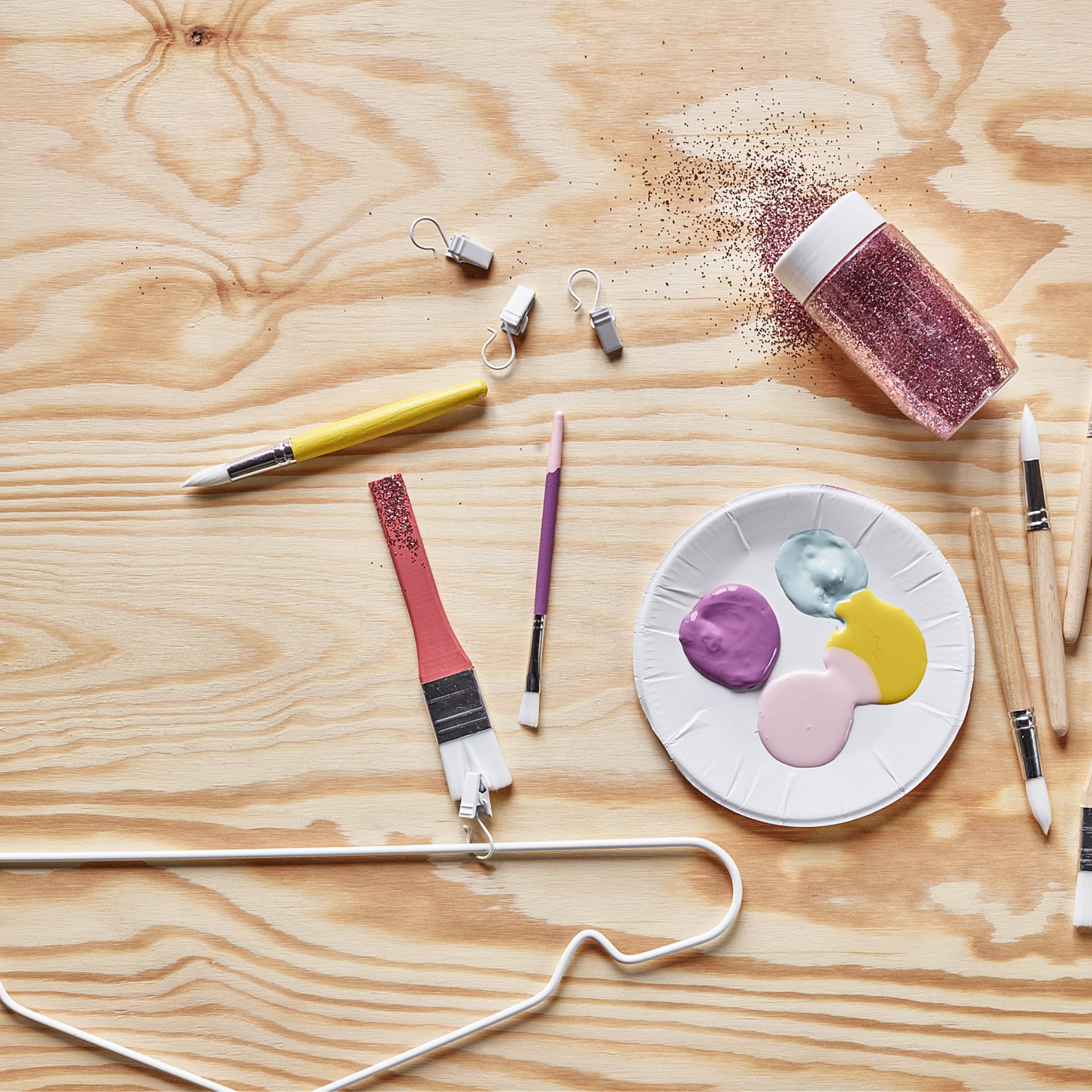 MÅLA, brush, set of 6, 101.933.19