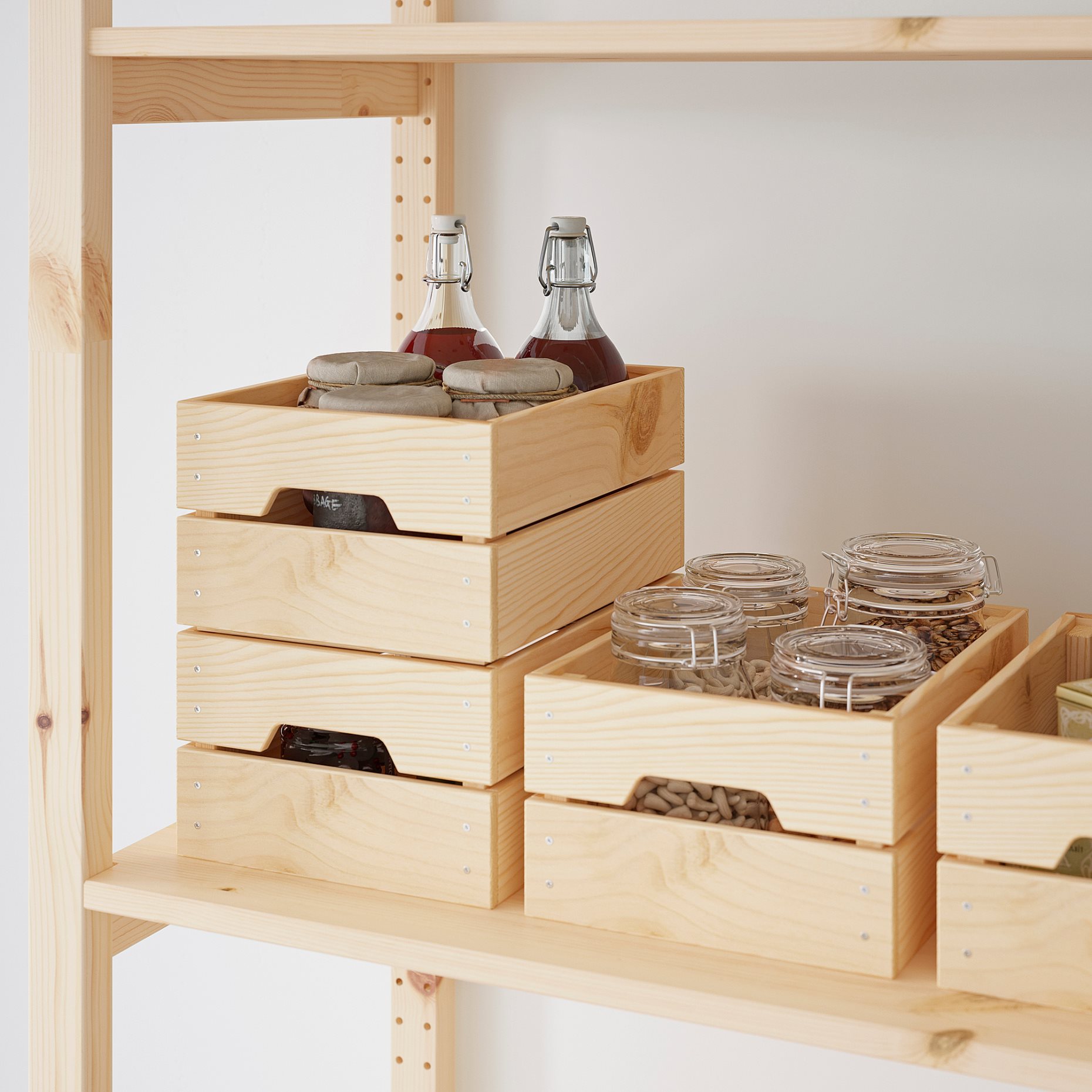 KNAGGLIG, κουτί, πεύκο, 102.923.57