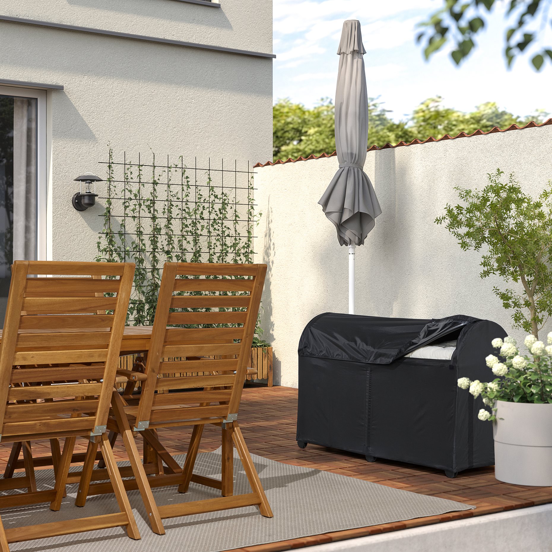 TOSTERÖ, storage box, outdoor, 104.114.40