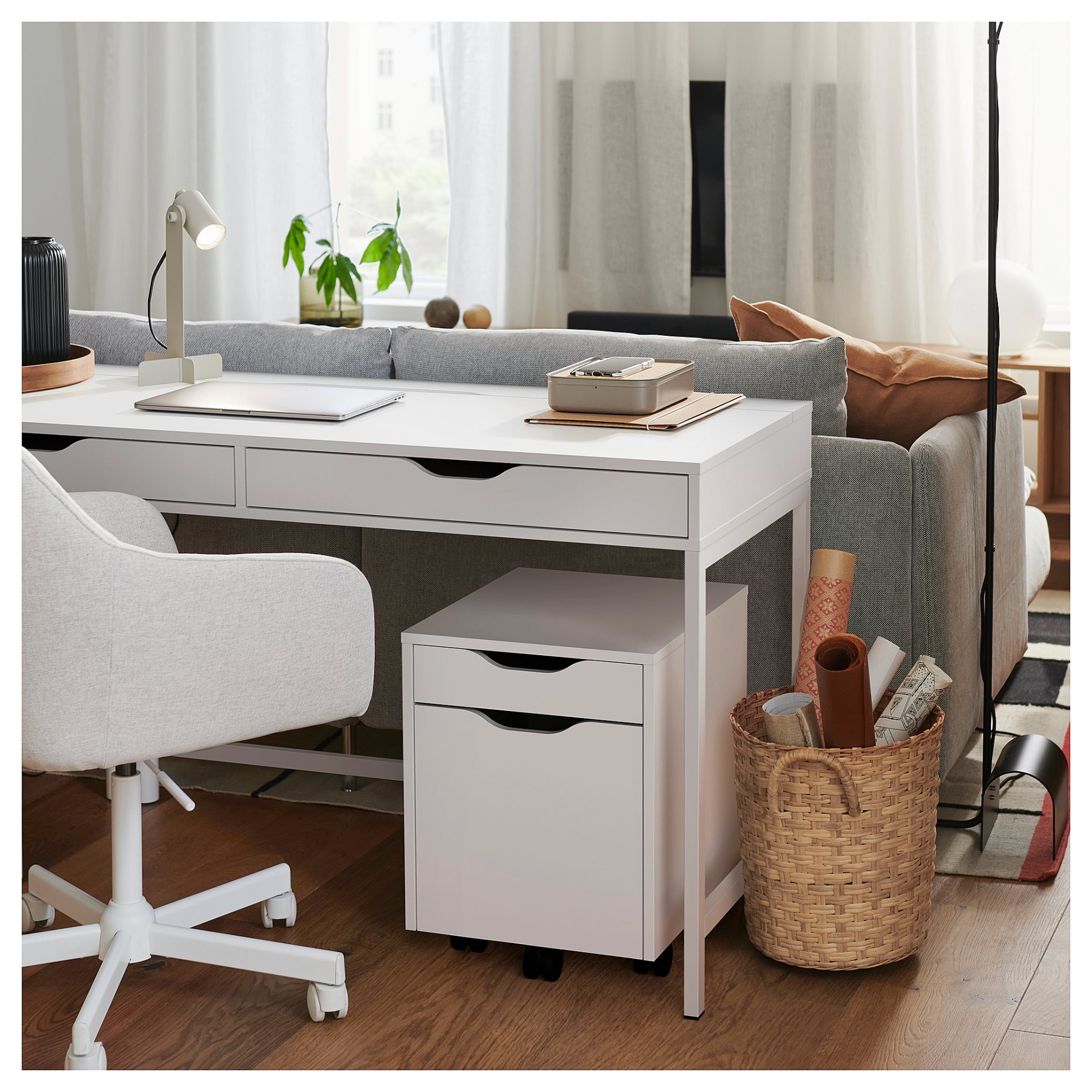 ALEX, desk, 100x48 cm, 104.735.55