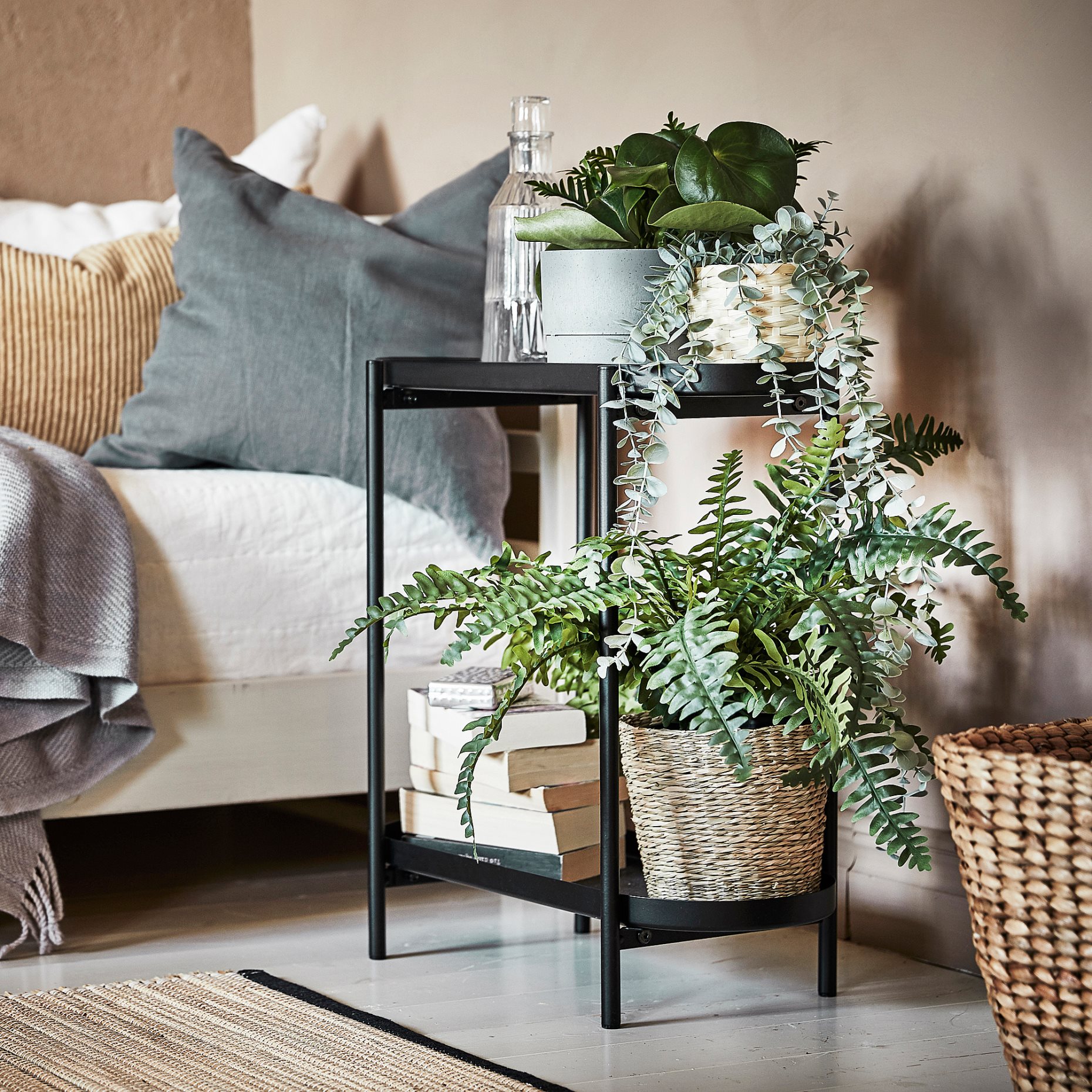 OLIVBLAD, plant stand in/outdoor, 56 cm, 104.866.47