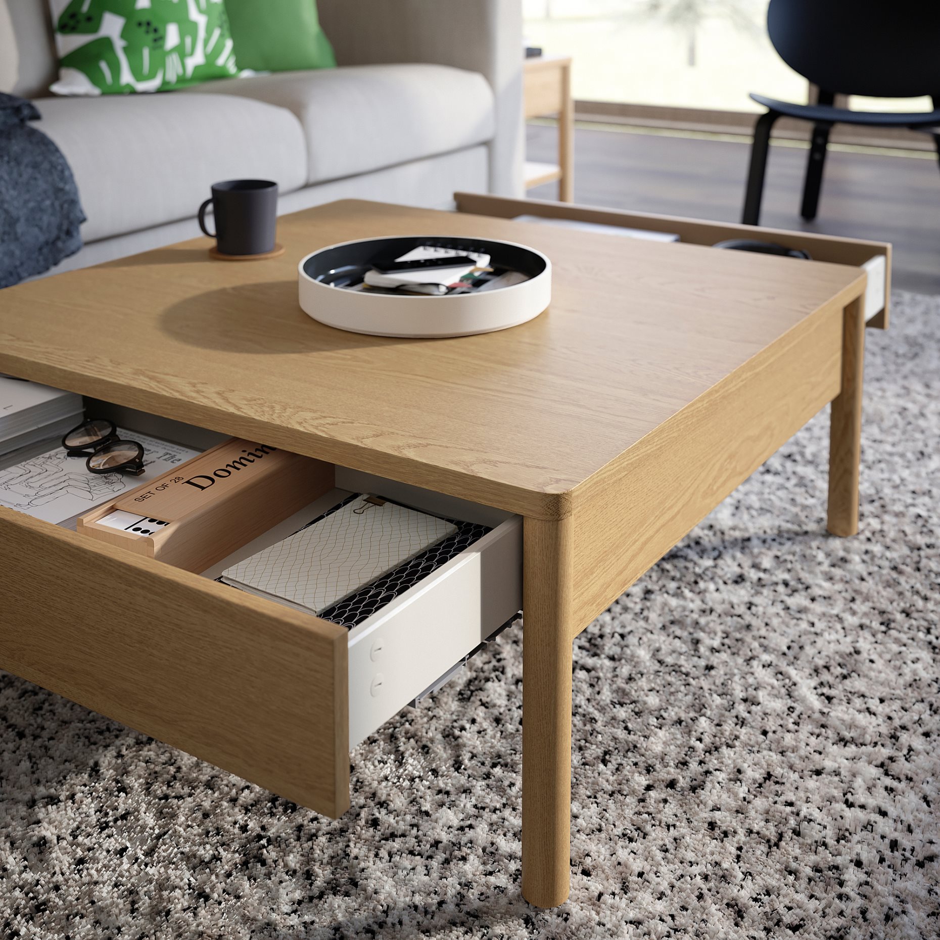 TONSTAD, coffee table, 84x82 cm, 104.893.11