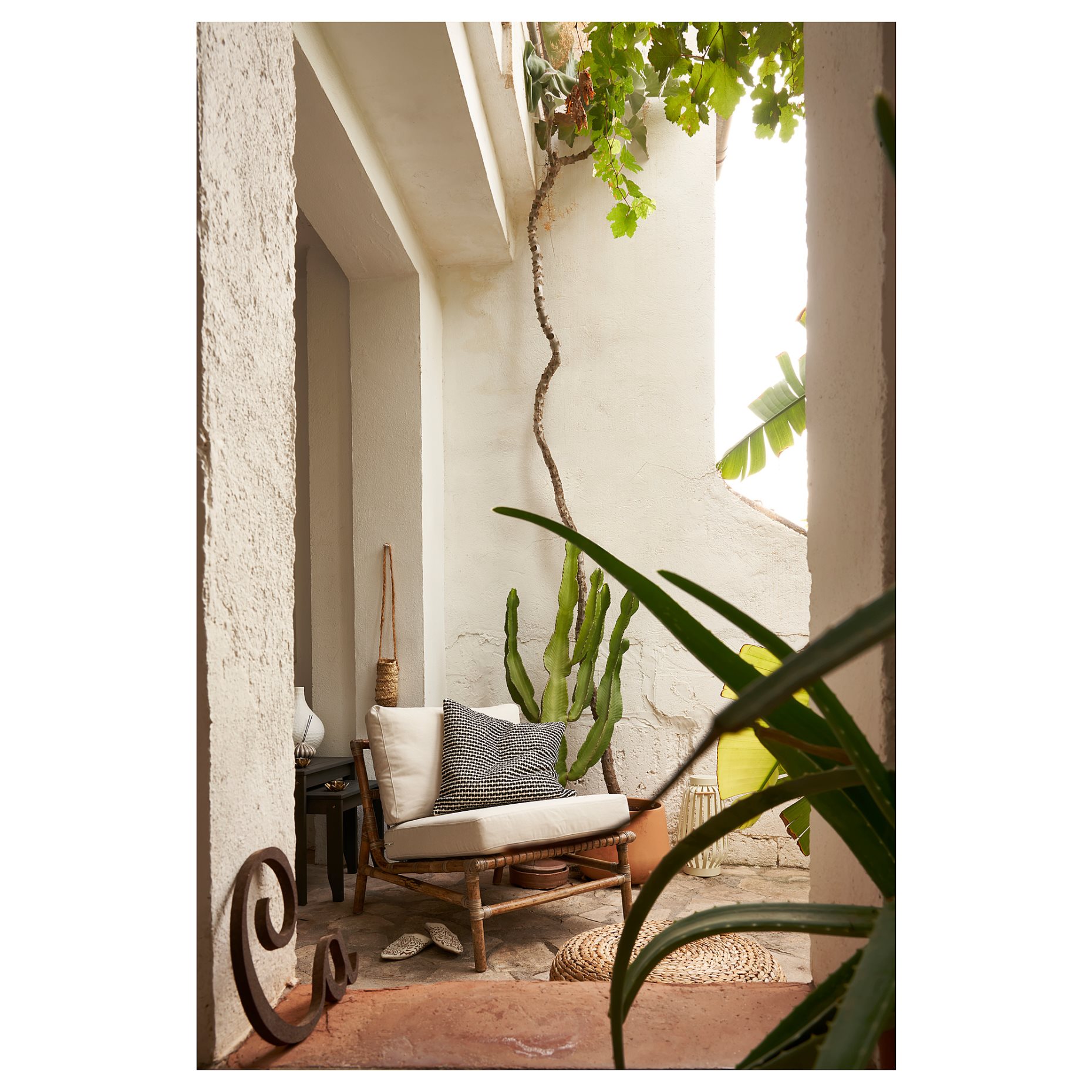 TVARO, seat section for modular sofa, outdoor, 105.154.85