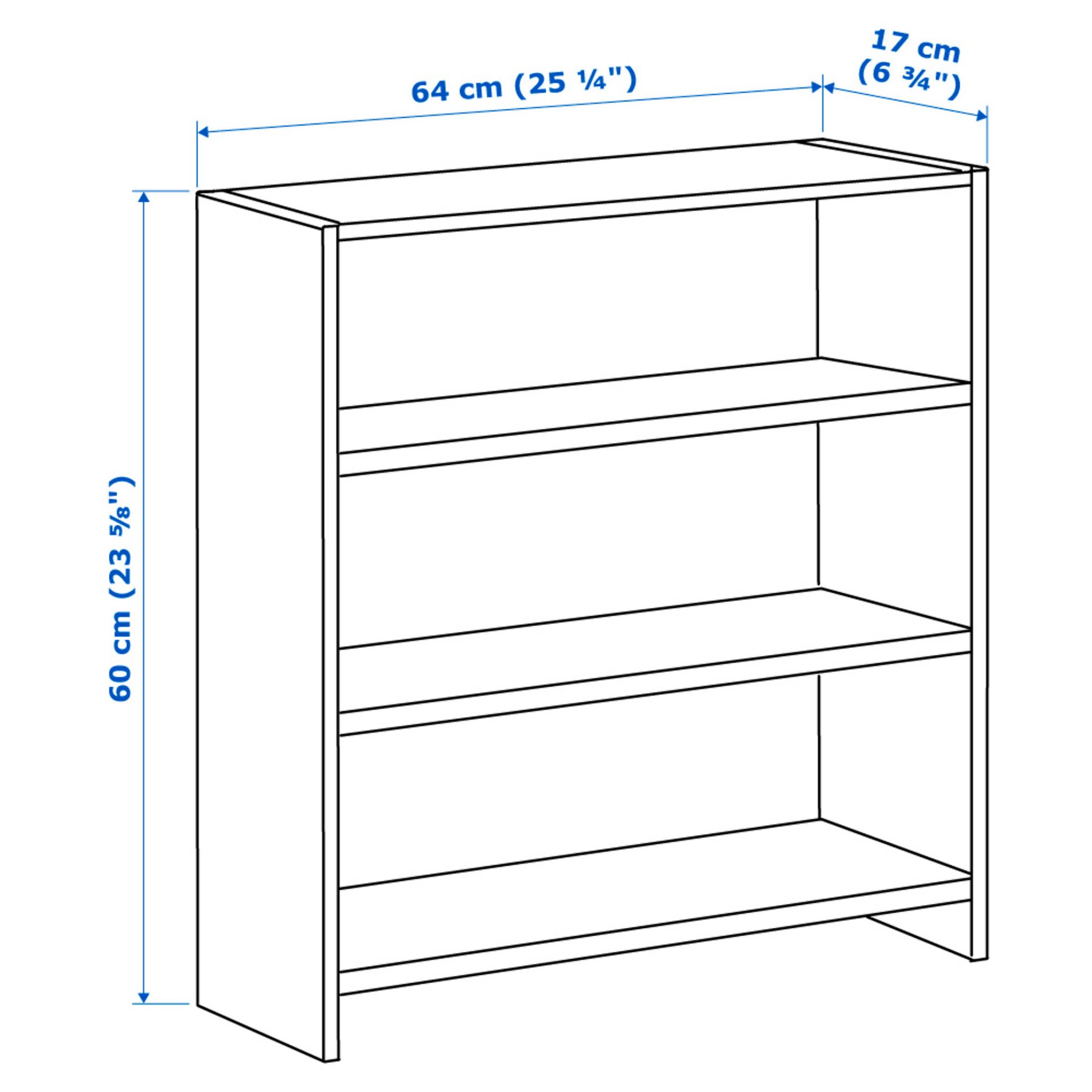 PÅHL, desk top shelf, 64x60 cm, 105.195.01