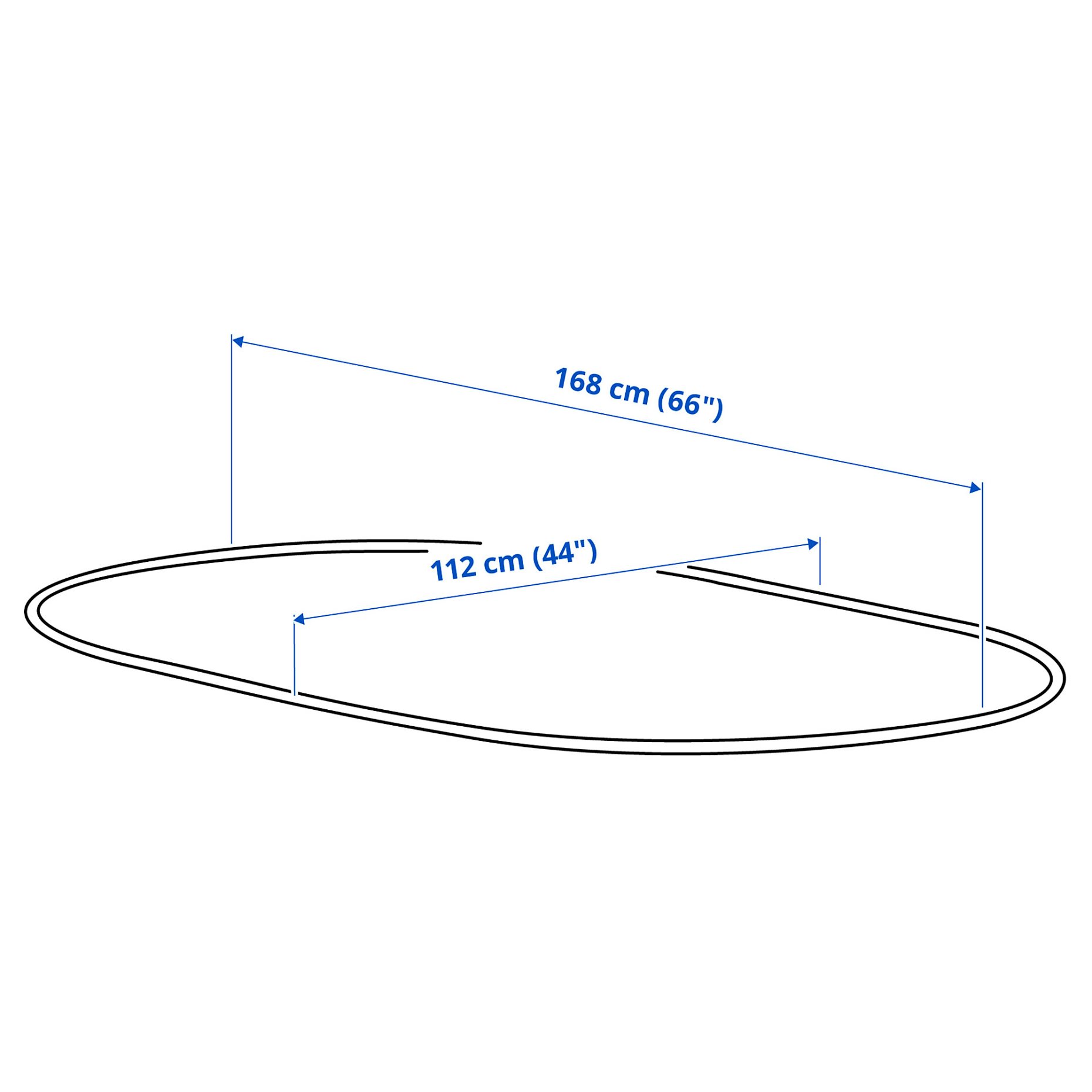 STRANDÖN, κουβέρτα πικ-νικ, 112x168 cm, 105.227.68