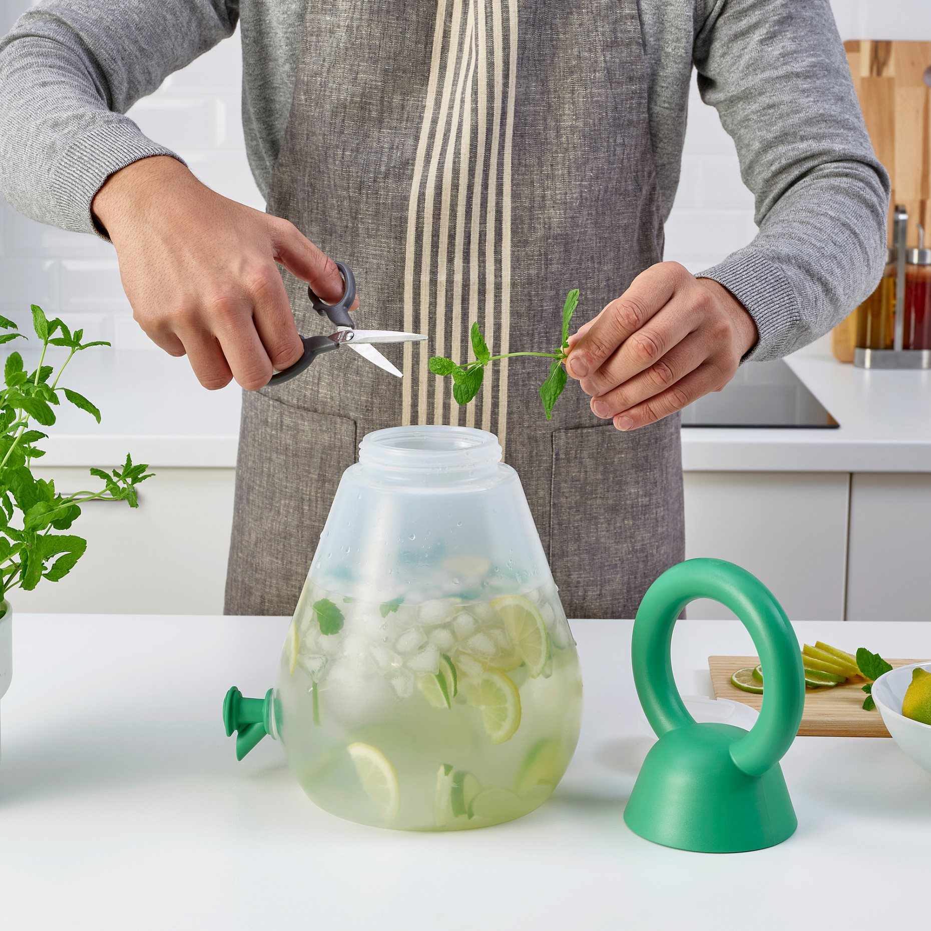 SOMMARFLOX, jar with tap, 4 l, 105.493.86