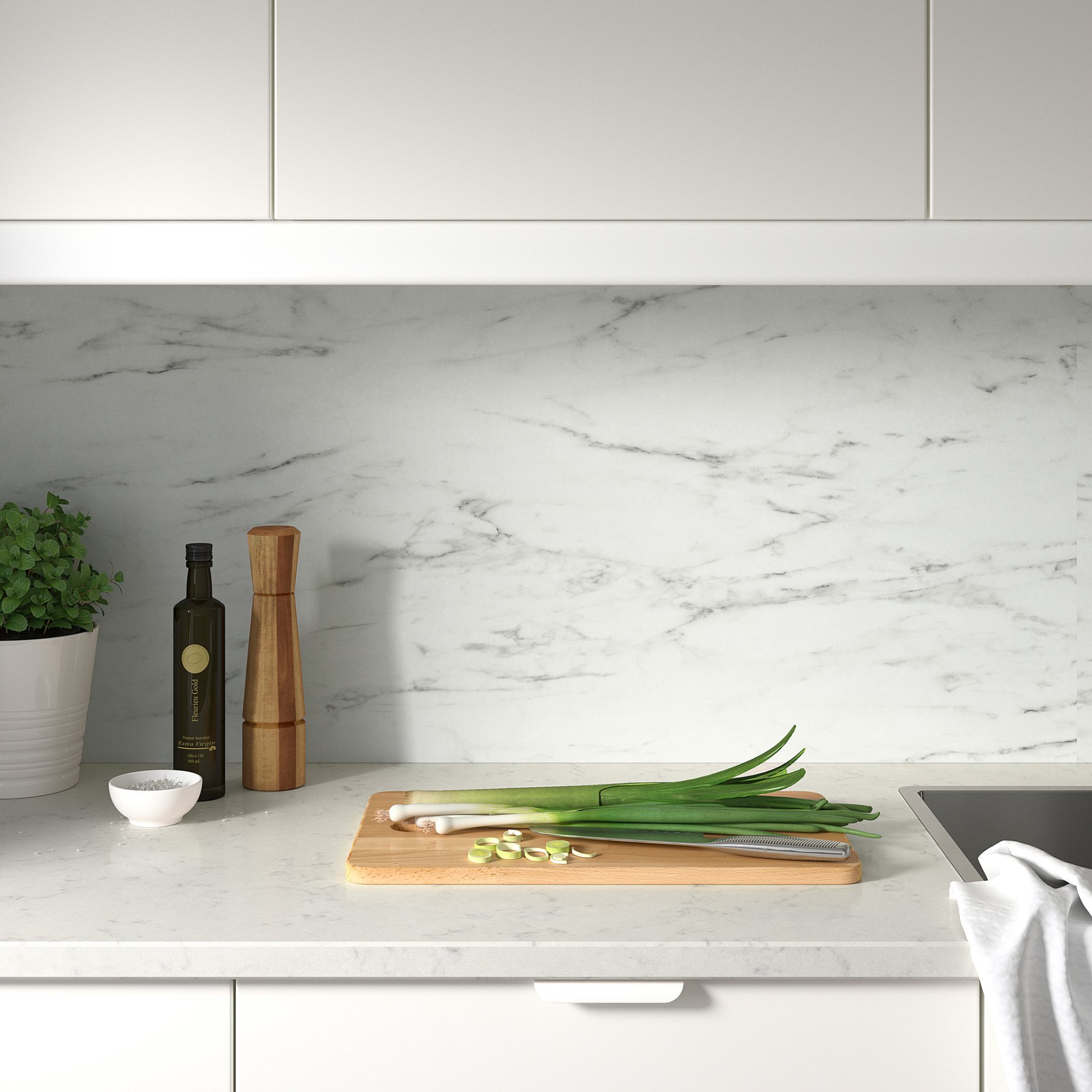 LYSEKIL, wall panel/double sided, 119.6x55 cm, 105.580.07