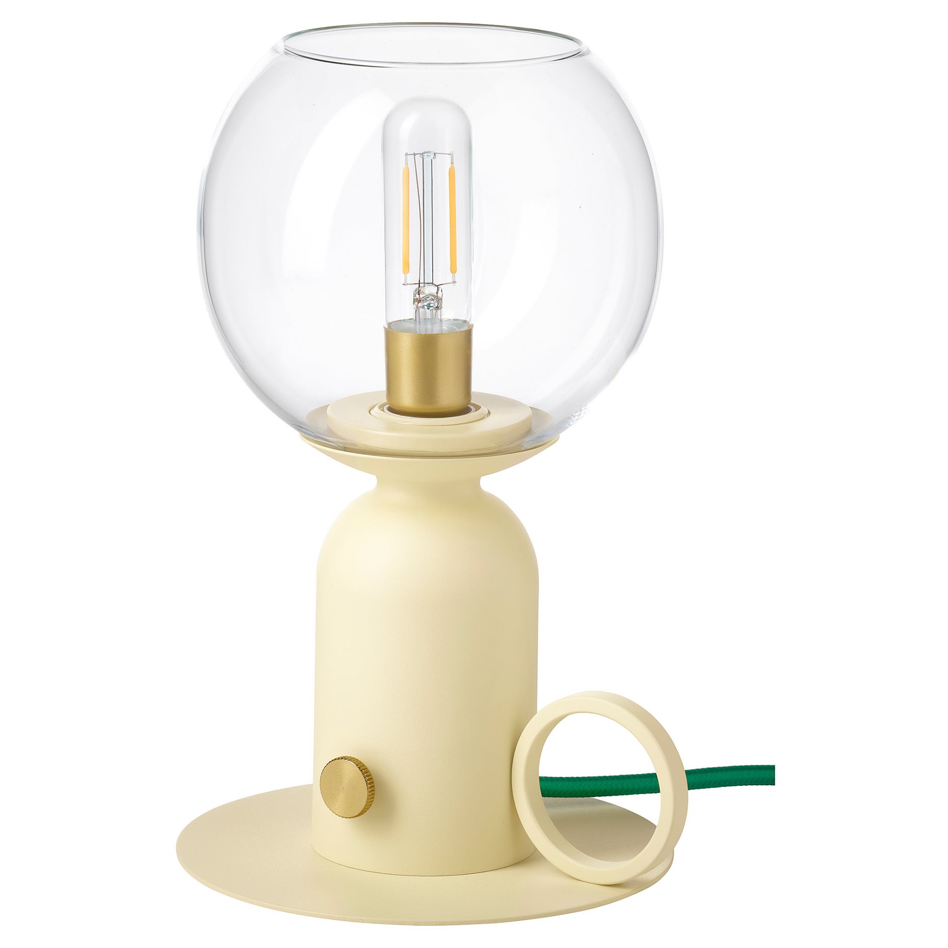 ÅSKMULLER, table lamp dimmable, 24 cm, 105.782.70