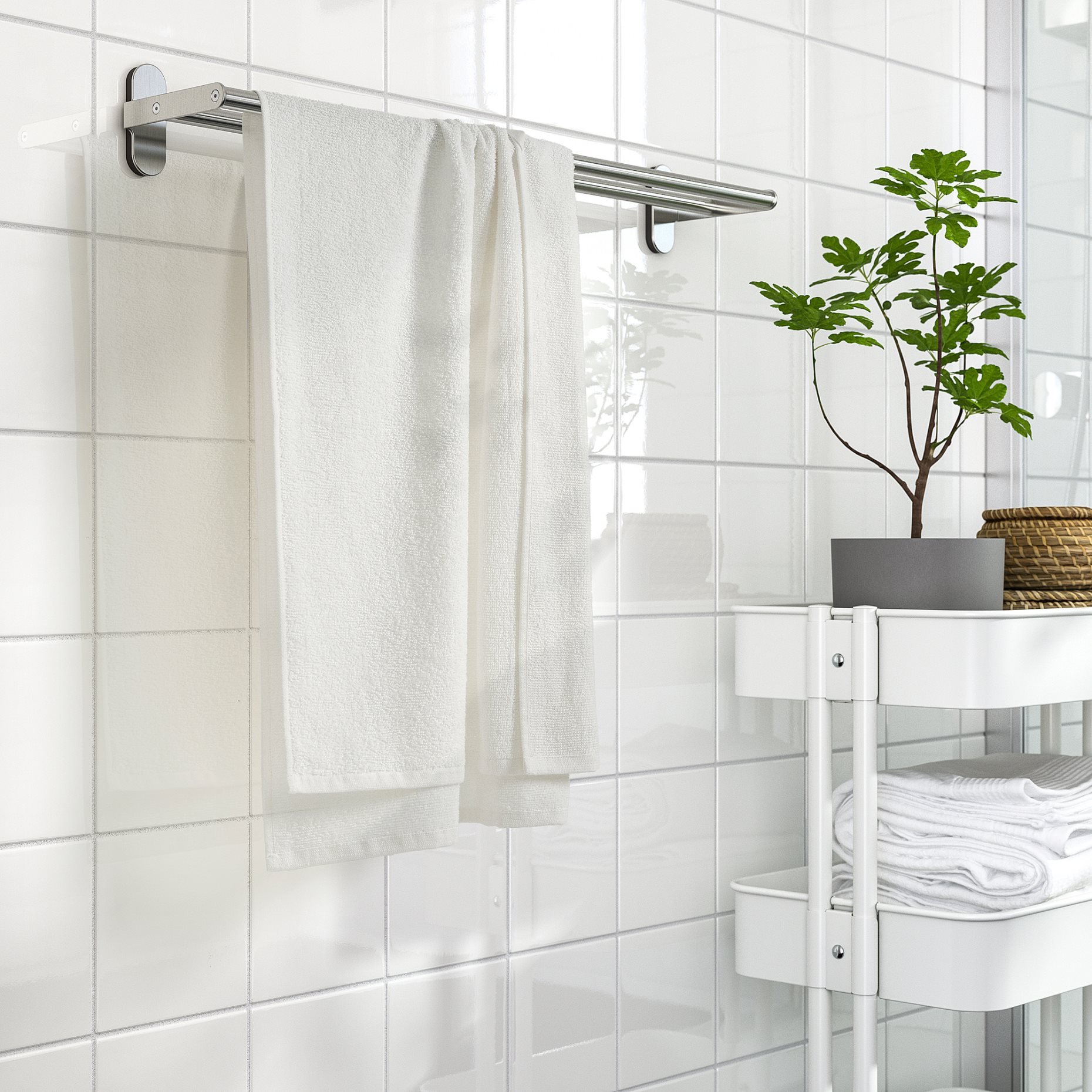 LUDDVIAL, bath towel, 55x120 cm, 105.798.68